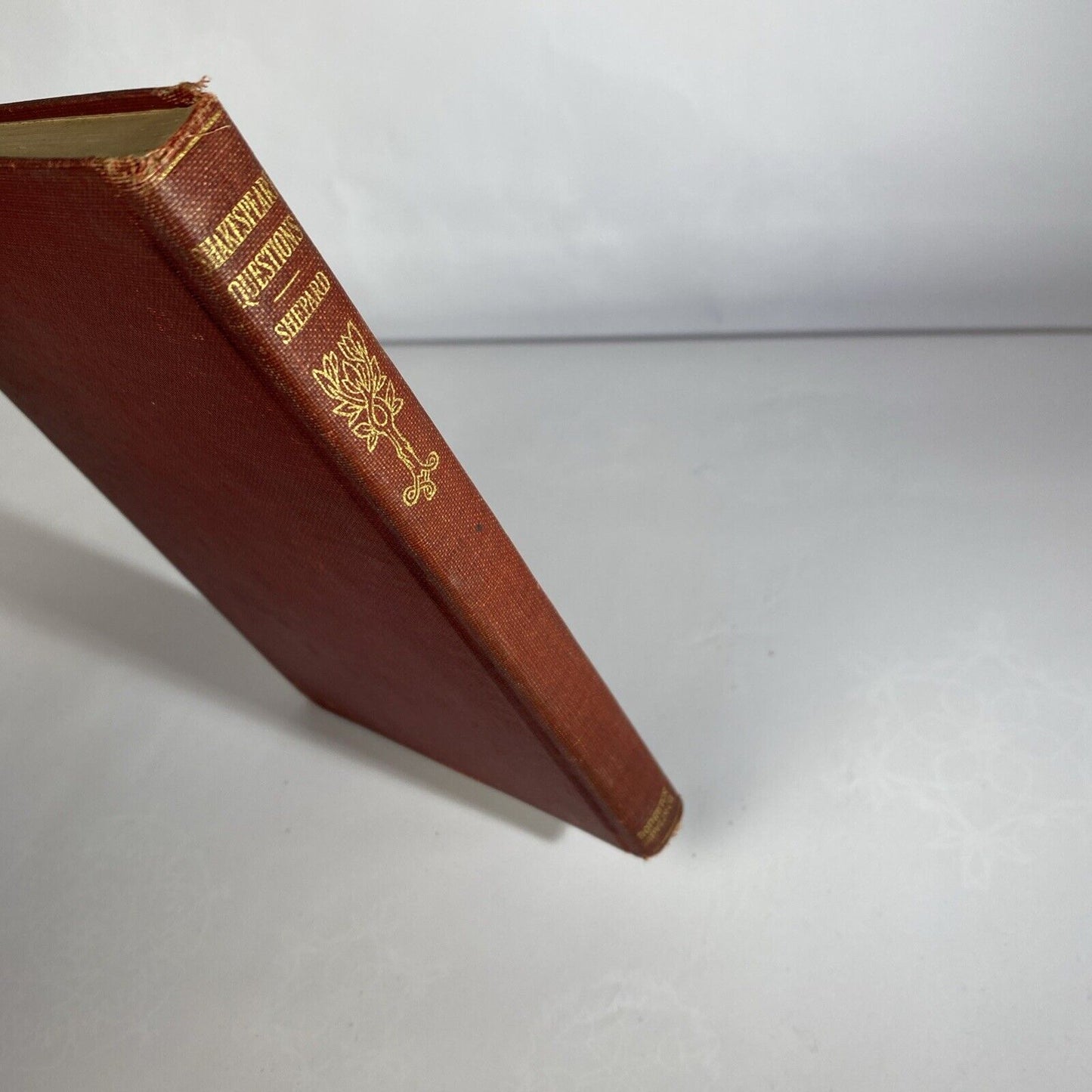 Shakespeare Questions An Outline for the Study of the Leading Plays 1916 “good”