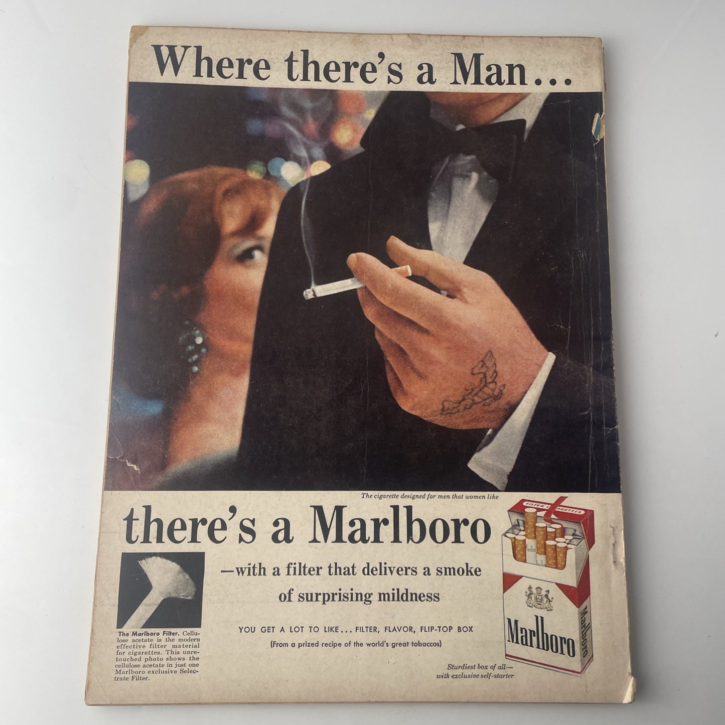 Argosy Fiction-Fact Magazine for Men April 1958 Space People Long John Nebel
