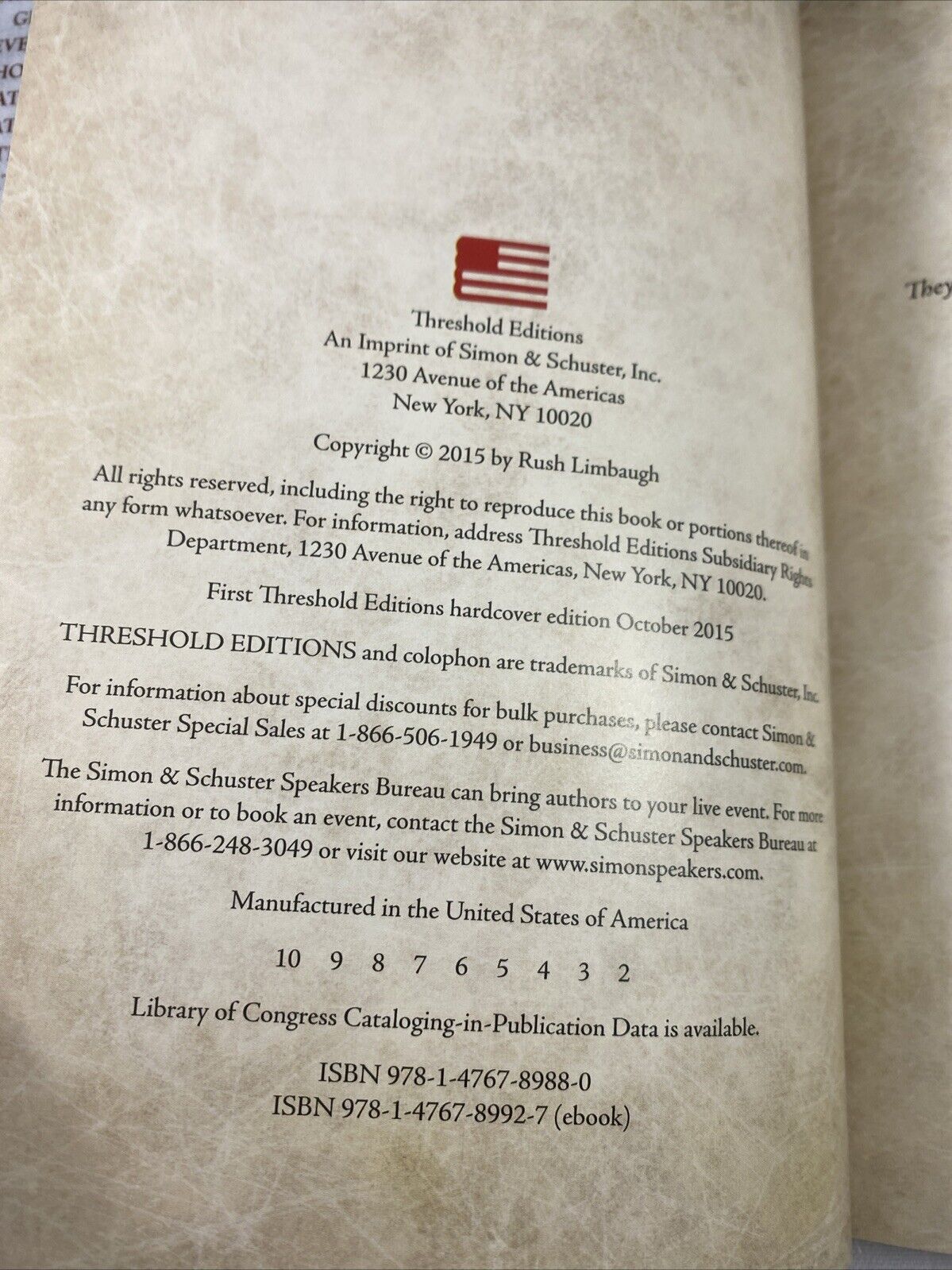 Rush Revere and the Star-Spangled Banner - Hardcover - VERY GOOD