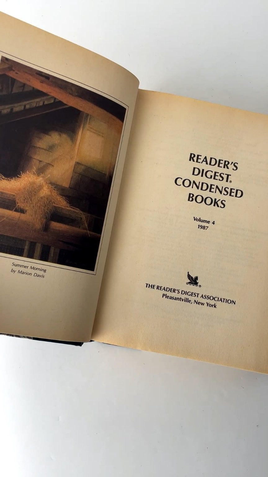 Reader's Digest Condensed Books Volume 4 1987 First Edition Collection