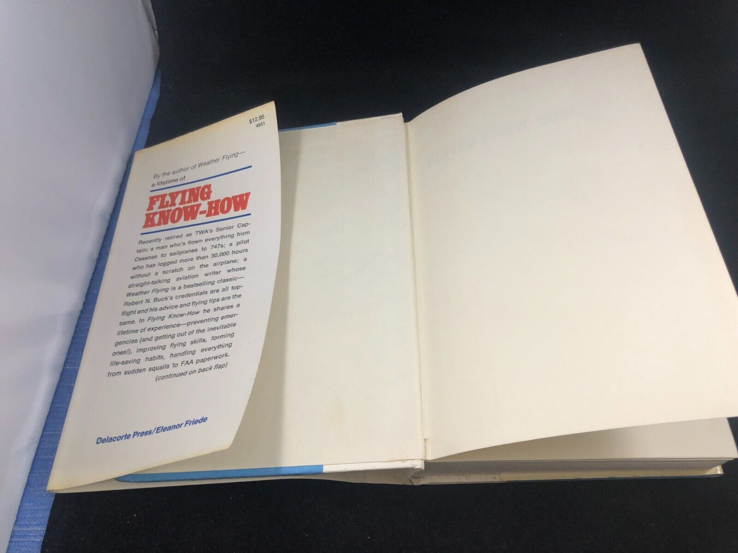 Flying Know-How by Robert N. Buck First Printing Hardcover w DJ.