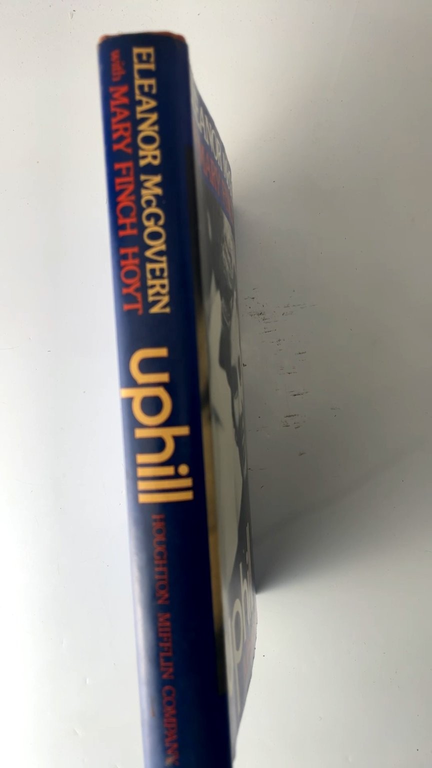 Uphill A Personal Story Eleanor McGovern 1974 Second Printing Memoir Houghton