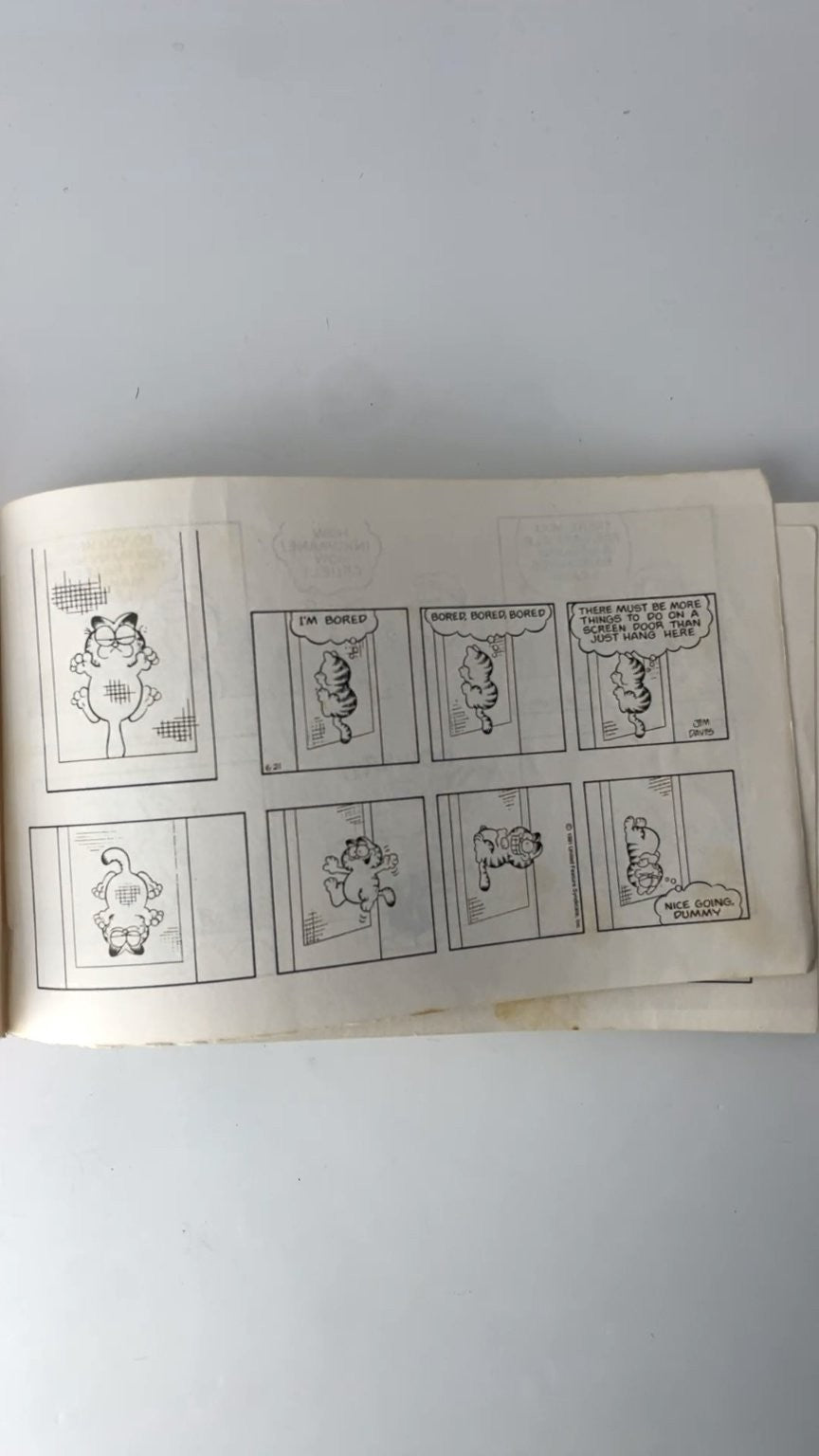 Garfield Takes the Cake Jim Davis 1978 Fifth Book Illustrated