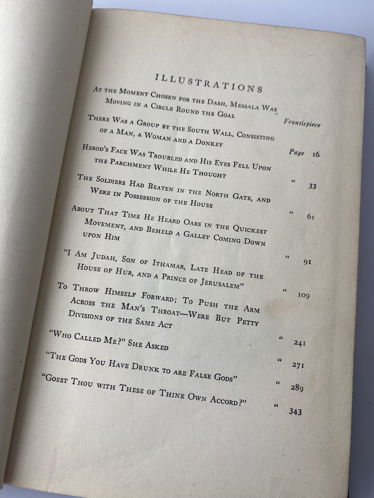 Vintage 1928 Ben-Hur The Boys' Tale of the Christ Lew Wallace Hardcover Illustra
