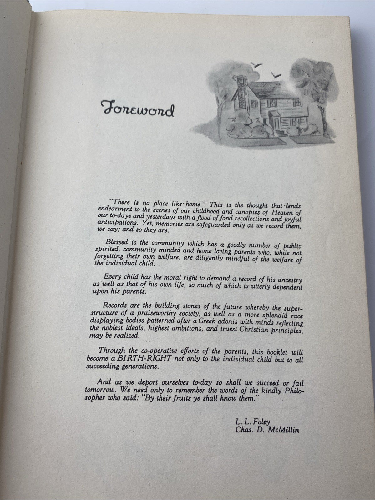 Log Of Life Dedicated To Posterity: Baby Book To Famous Artist Richard Schlecht