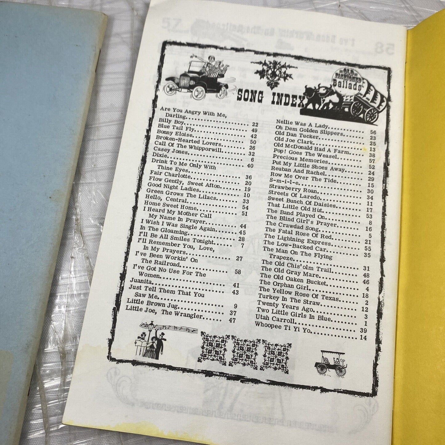 2 Booklets - Albert E. Brumley's Songs of Pioneers, Campfire Songs Midwestern