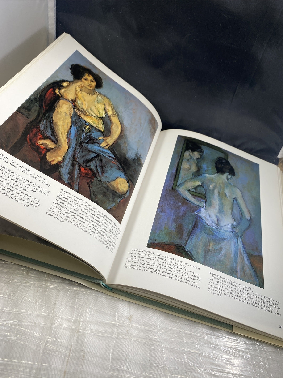 Painting Portraits, Nudes & Clothed Figures, Jan De Ruth, Vintage Nude Art Book