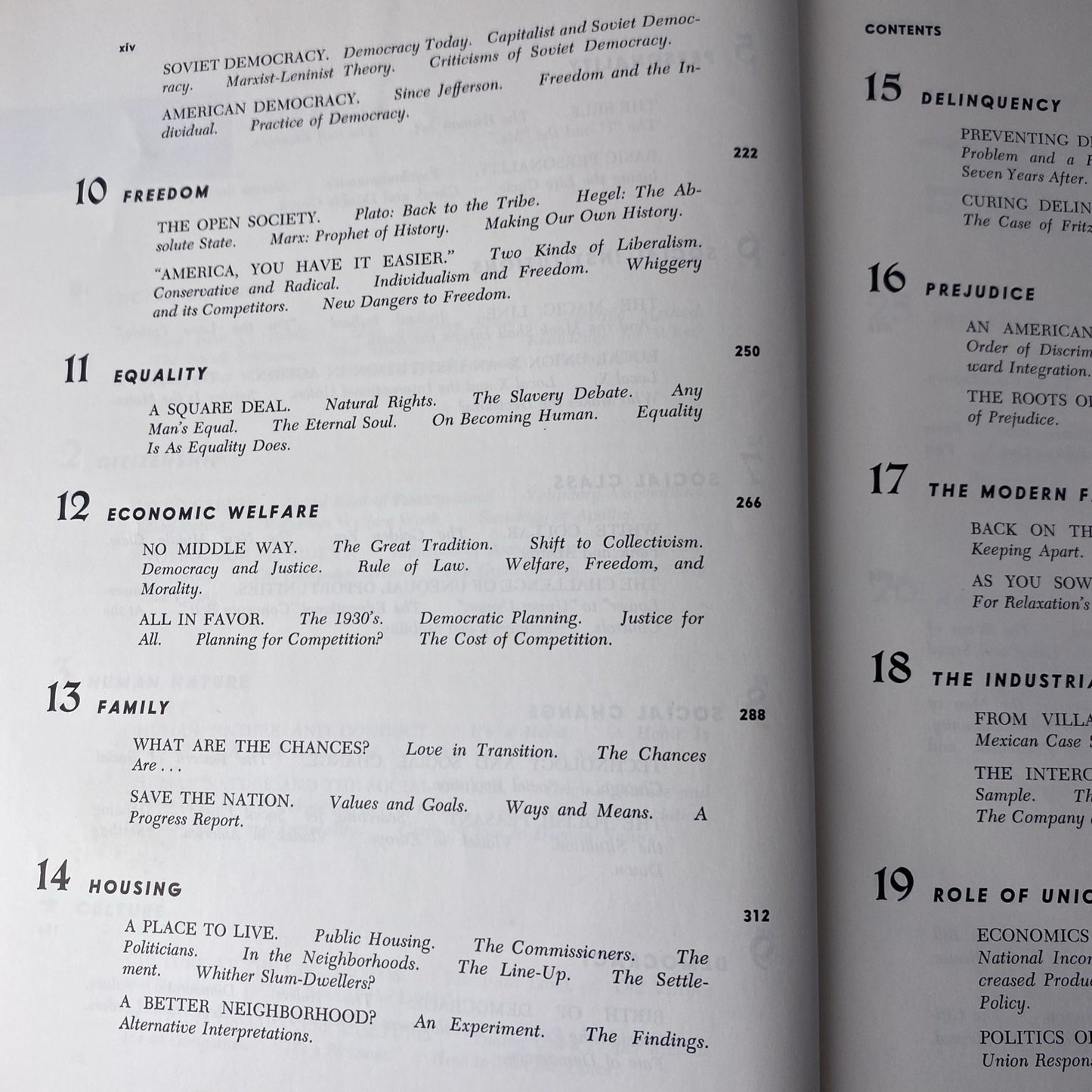 Vintage 60s Sociology History Textbook 1965 Society and Man 7th Edition