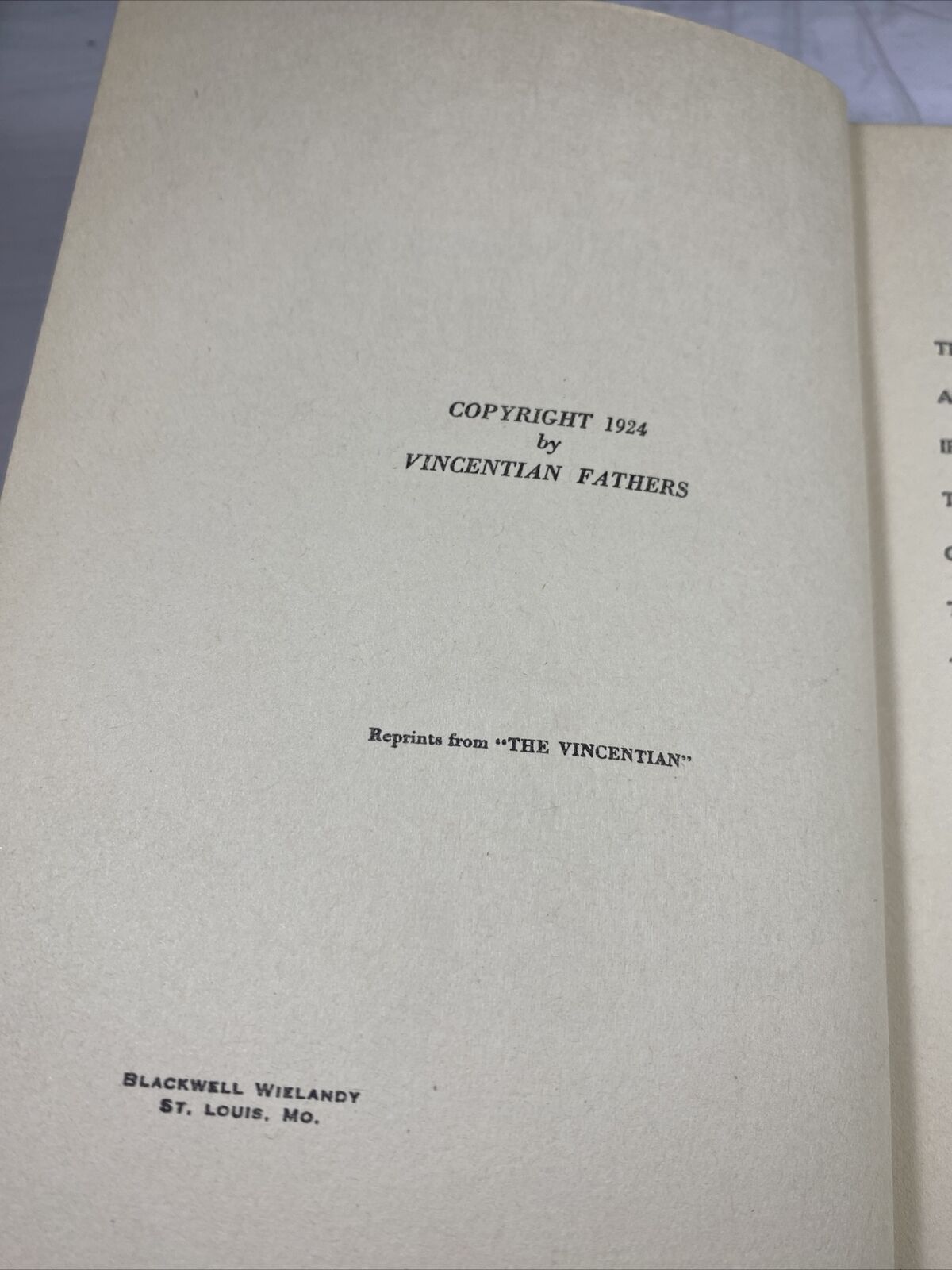 The Rejected Apostle 1924 Christian Bible Short Stories Rare Antique Vincentian