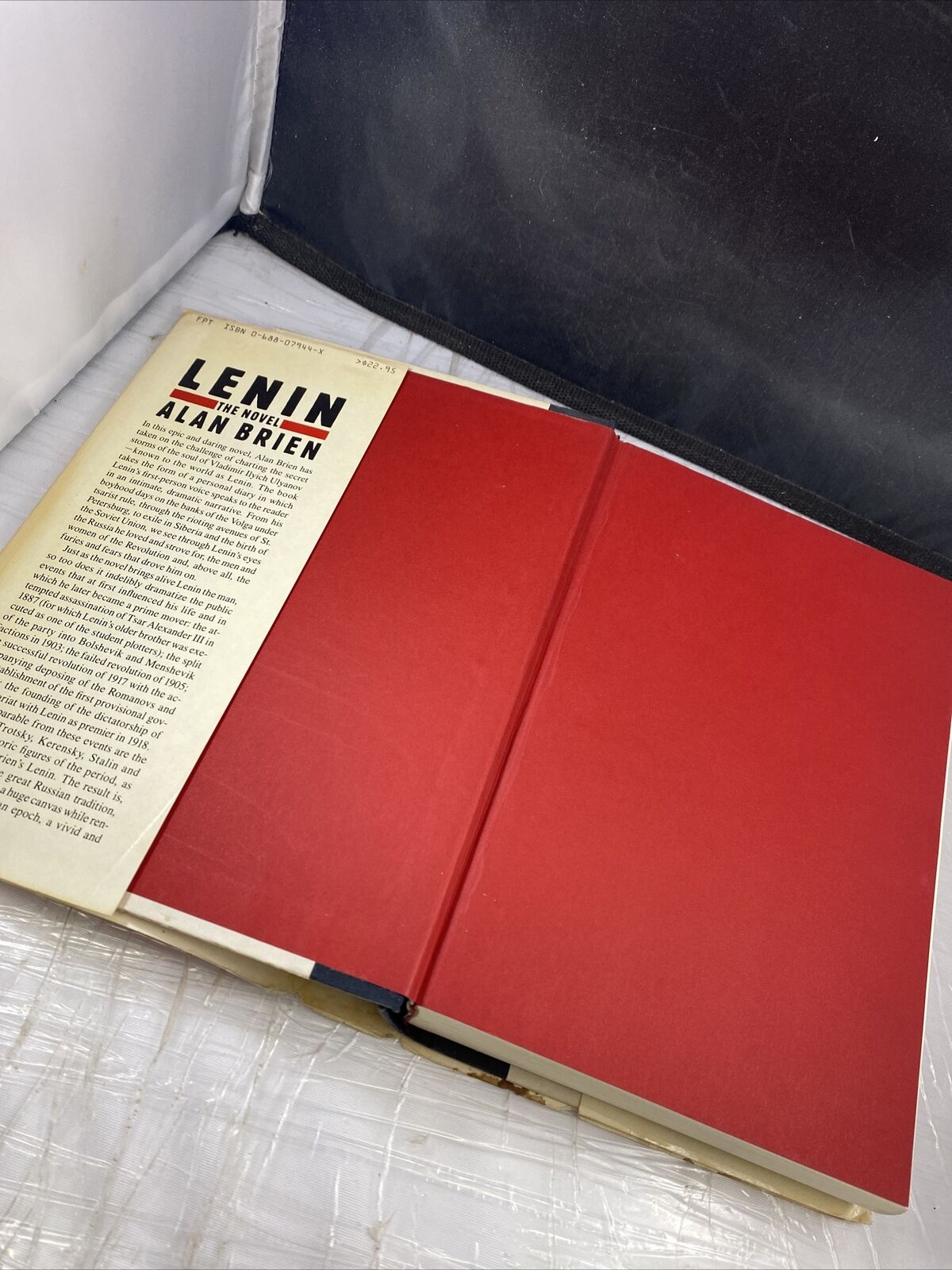 Lenin: The Novel, by Alan Brien HCDJ First Print Edition 1987 Vintage History