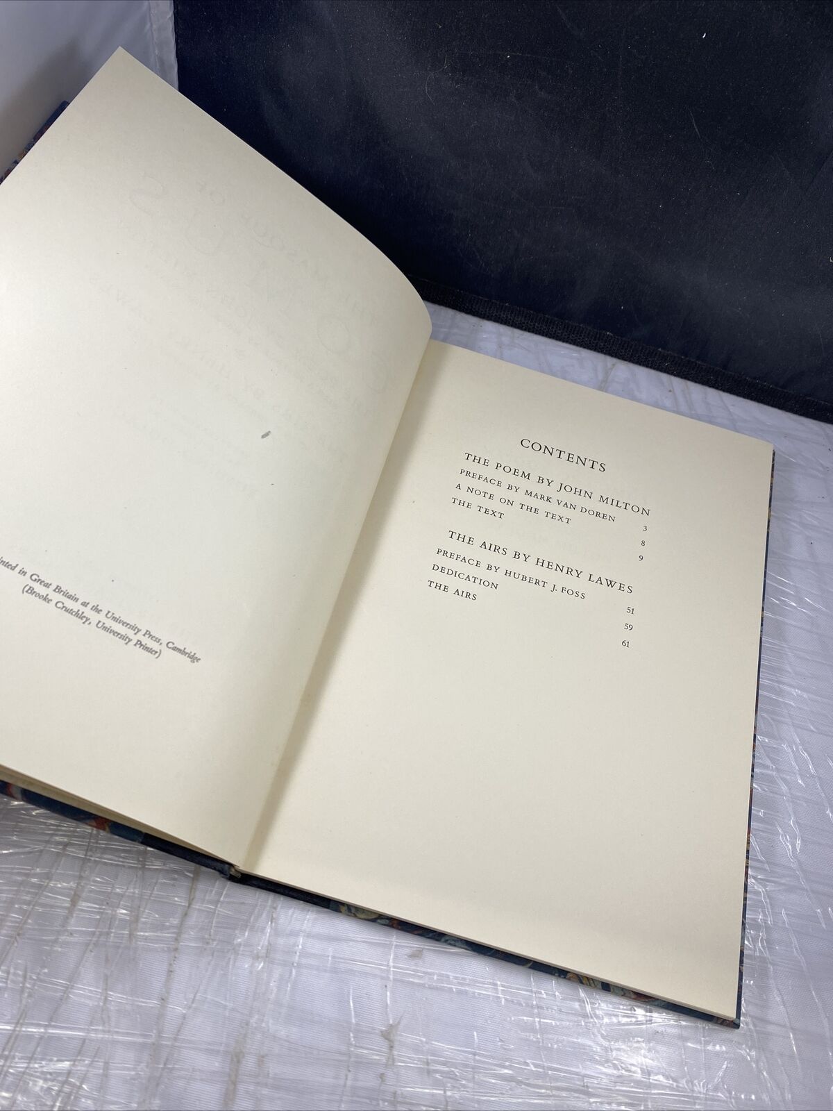 Heritage Press The Masque of Comus, the Poem by John Milton, Dulac Illustrator
