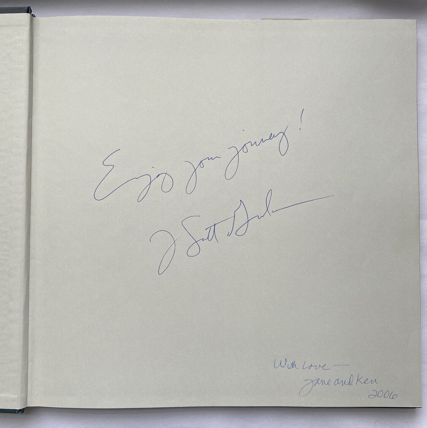 Blue Ridge Parkway by J. Scott Graham Elizabeth C. Hardcover Autographed Copy