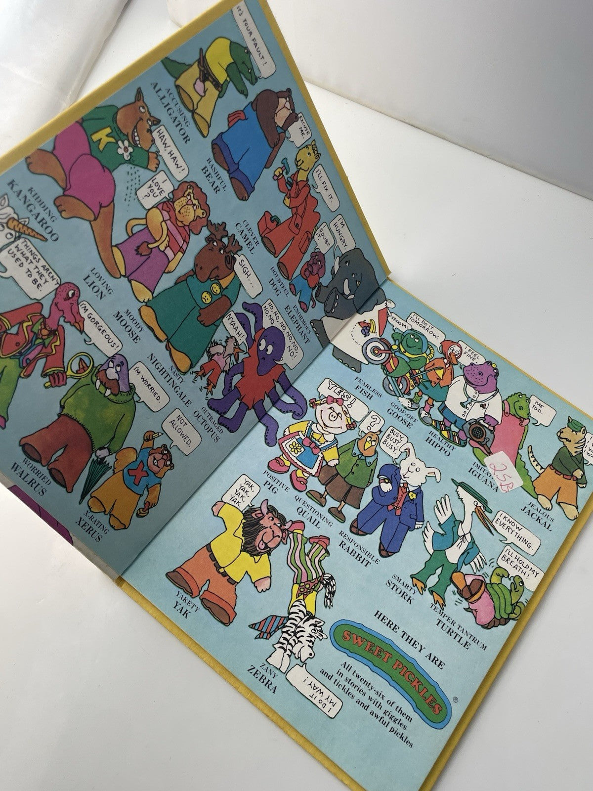 Sweet Pickles ~ Hippo Jogs For Health by Hefter 1977 Hardcover Book Smaller