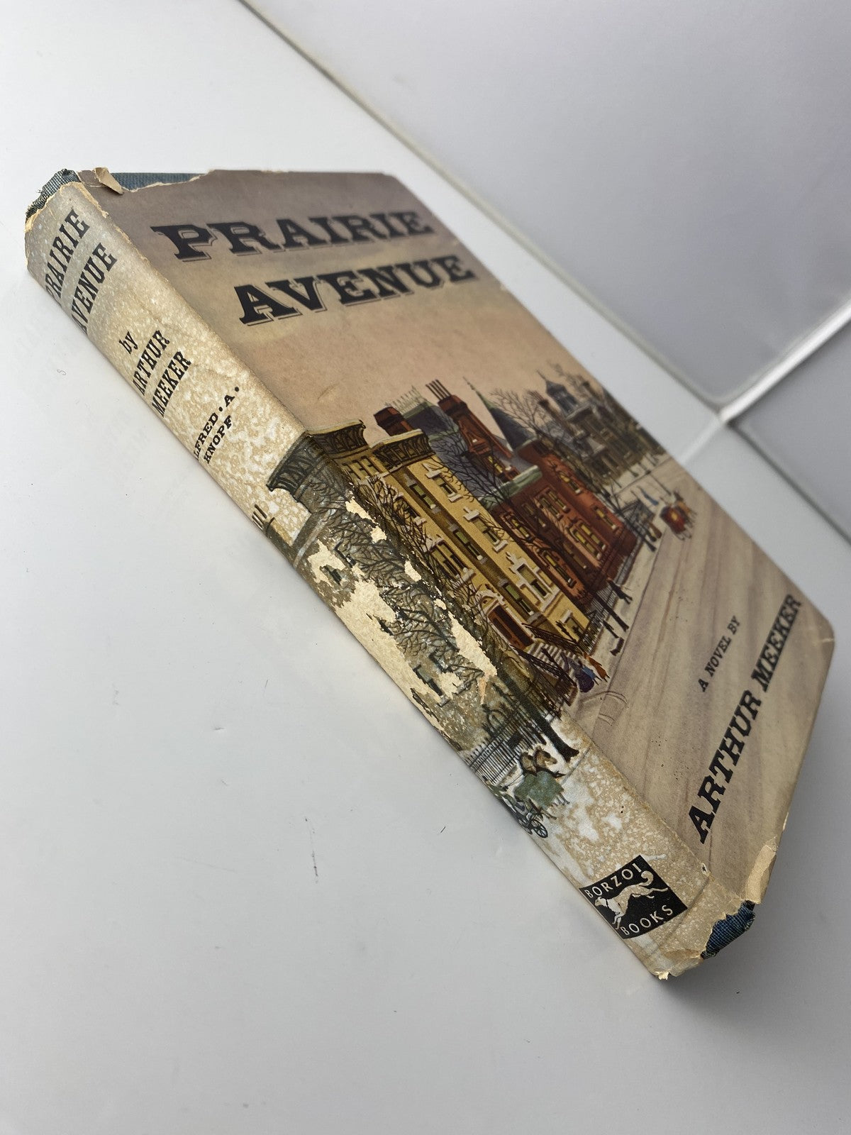 Vintage Prairie Avenue Arthur Meeker Historical Fiction Book Club 1949 Hardcover
