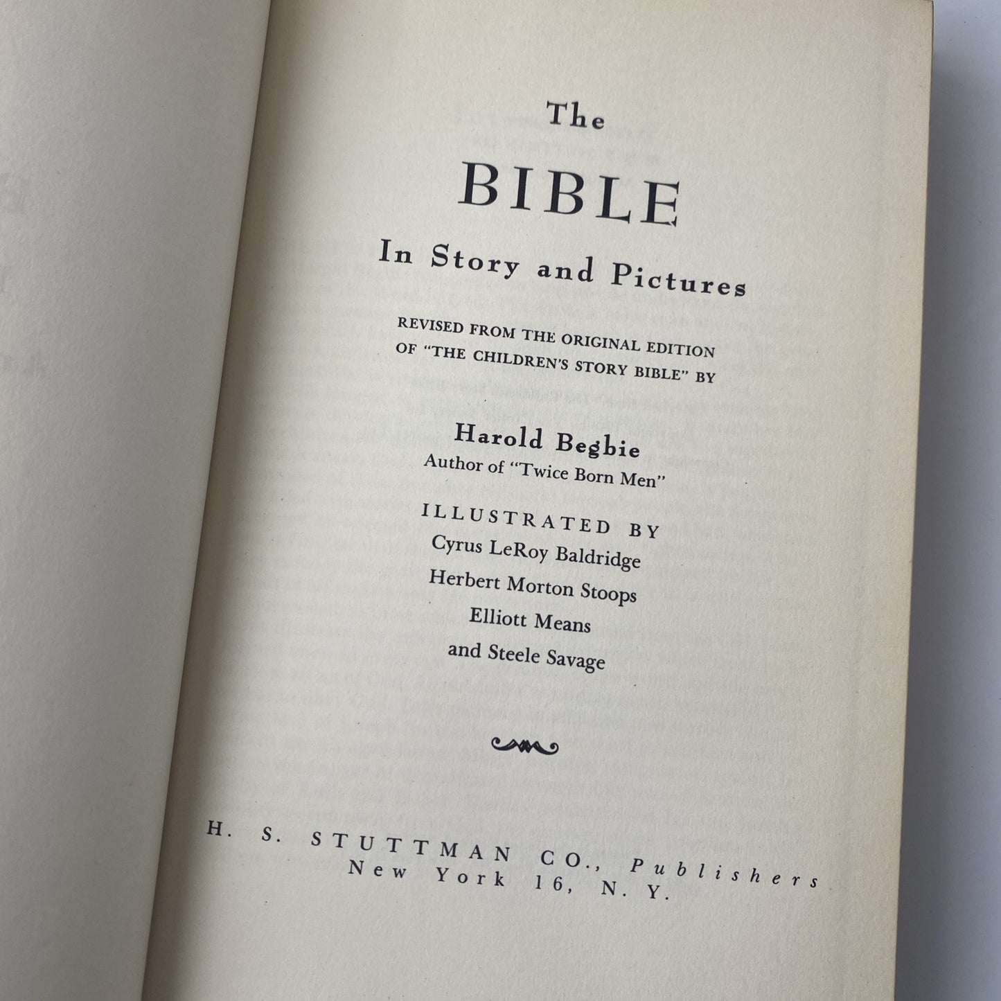 Vintage 2 Set Harold Begbie The Bible Old And New Testament Illustrated