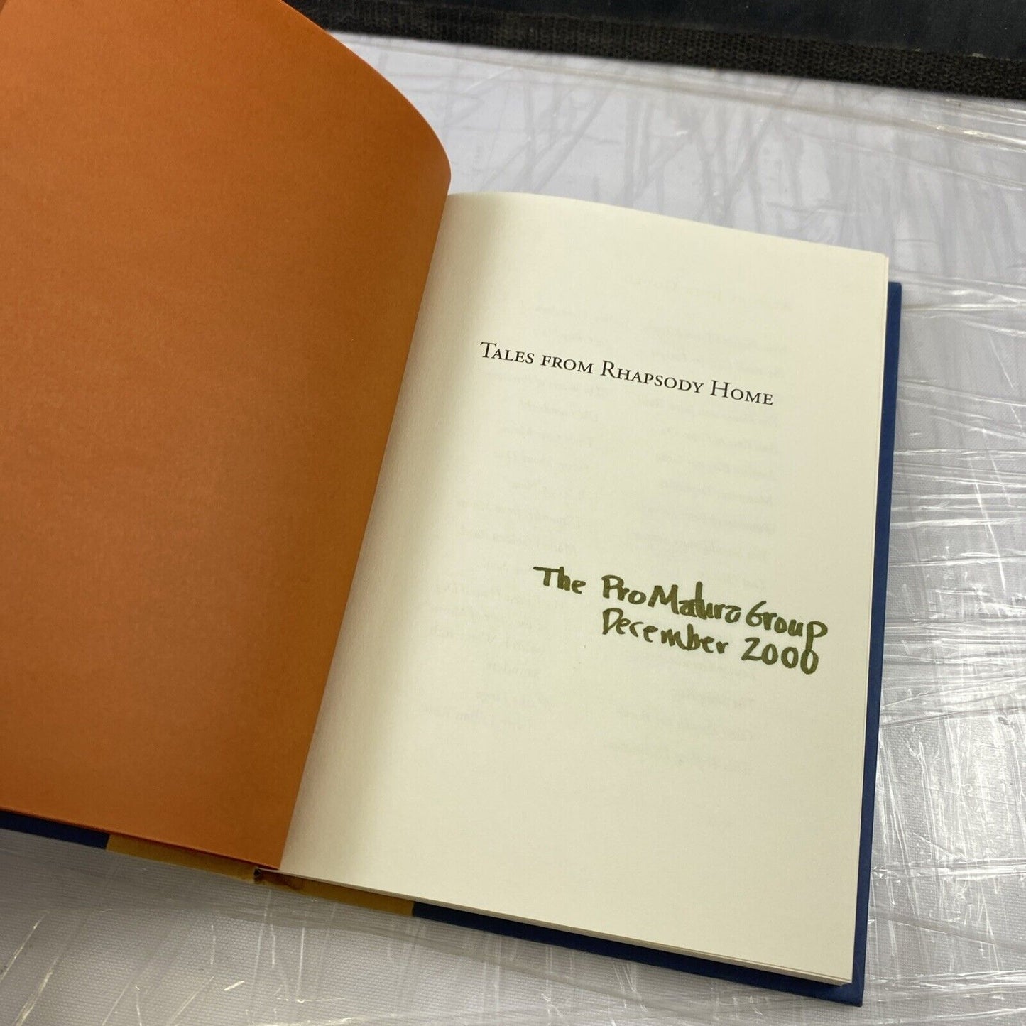 Tales from Rhapsody Home by Gould, John No Dust Jacket, First Printing