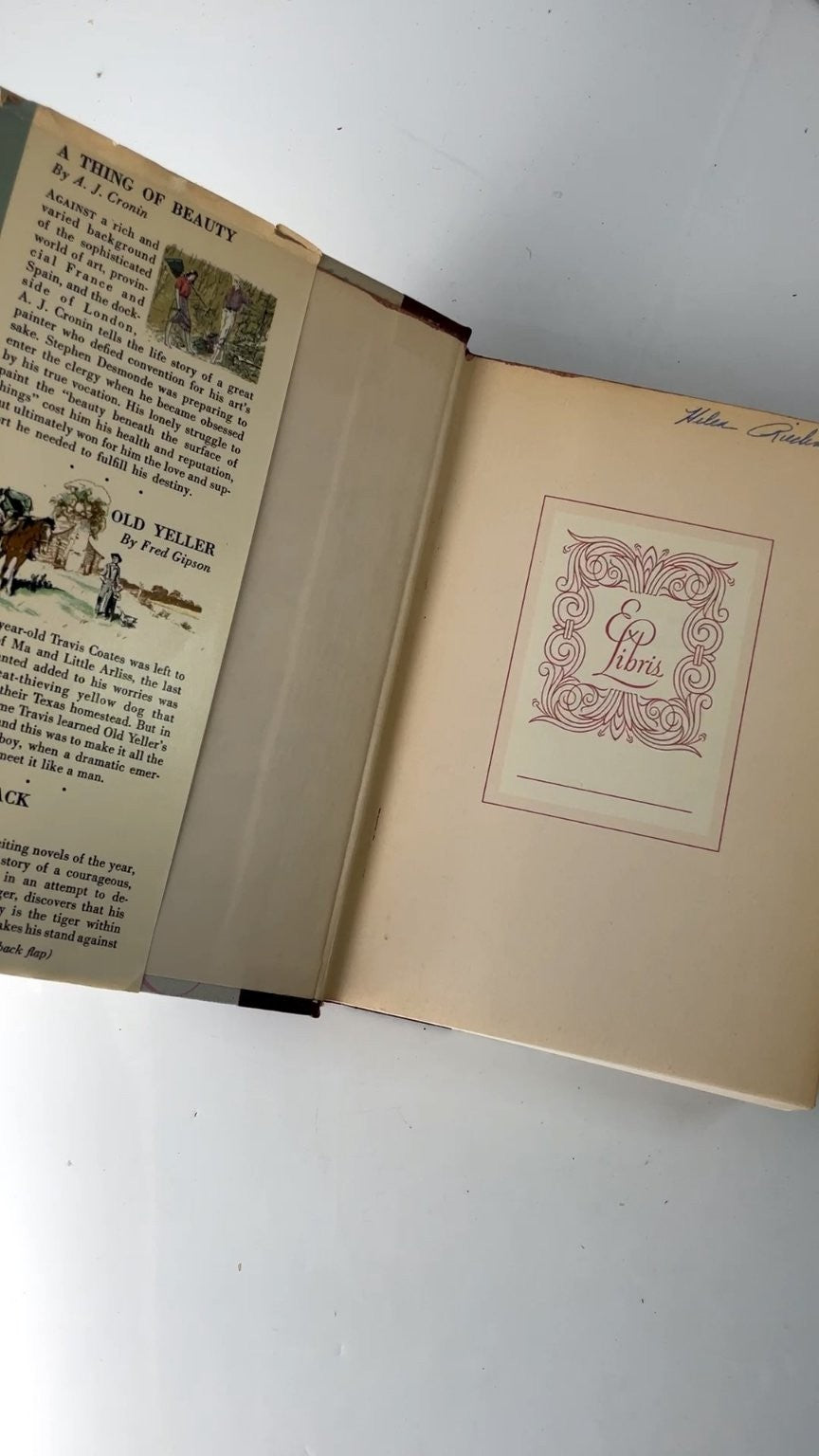 Reader's Digest Condensed Books 1956 Volume 3 First Edition Deluxe