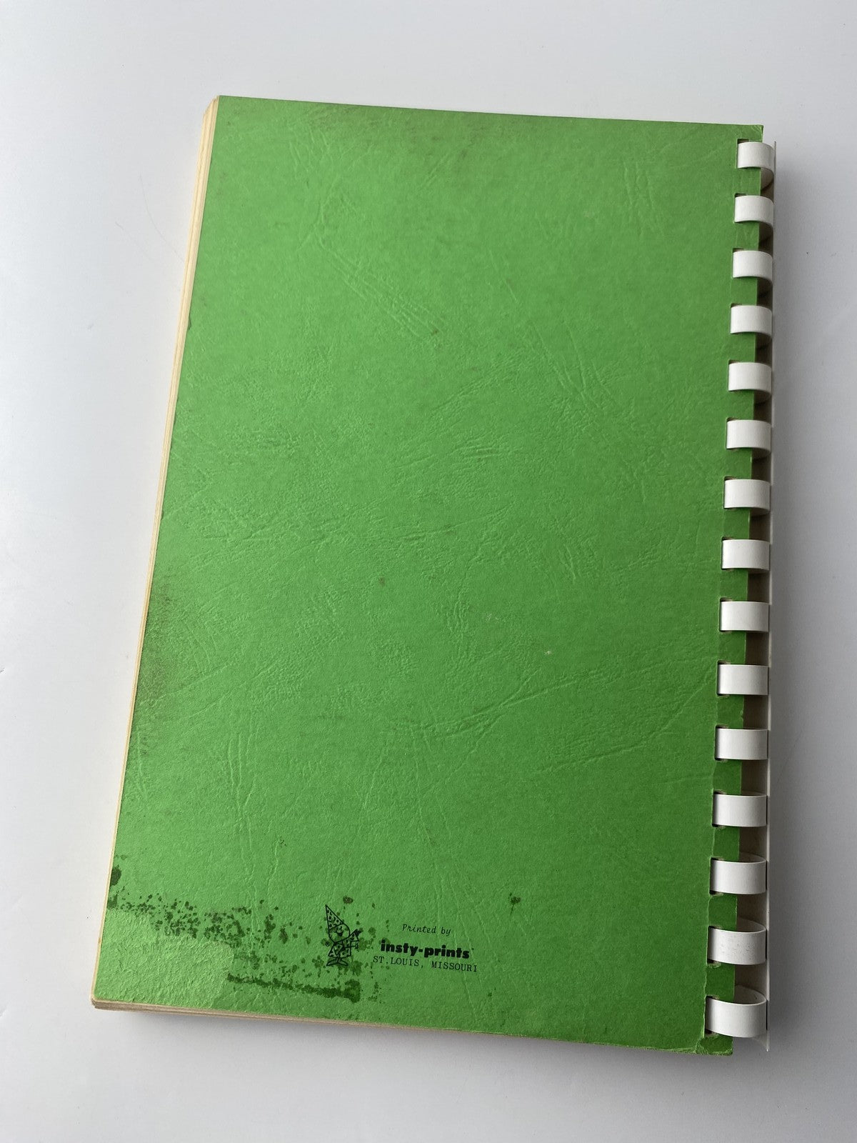 Vintage 1977 St. Gerard Majella Cookbook Missouri Spiral Bound Church Recipe Boo