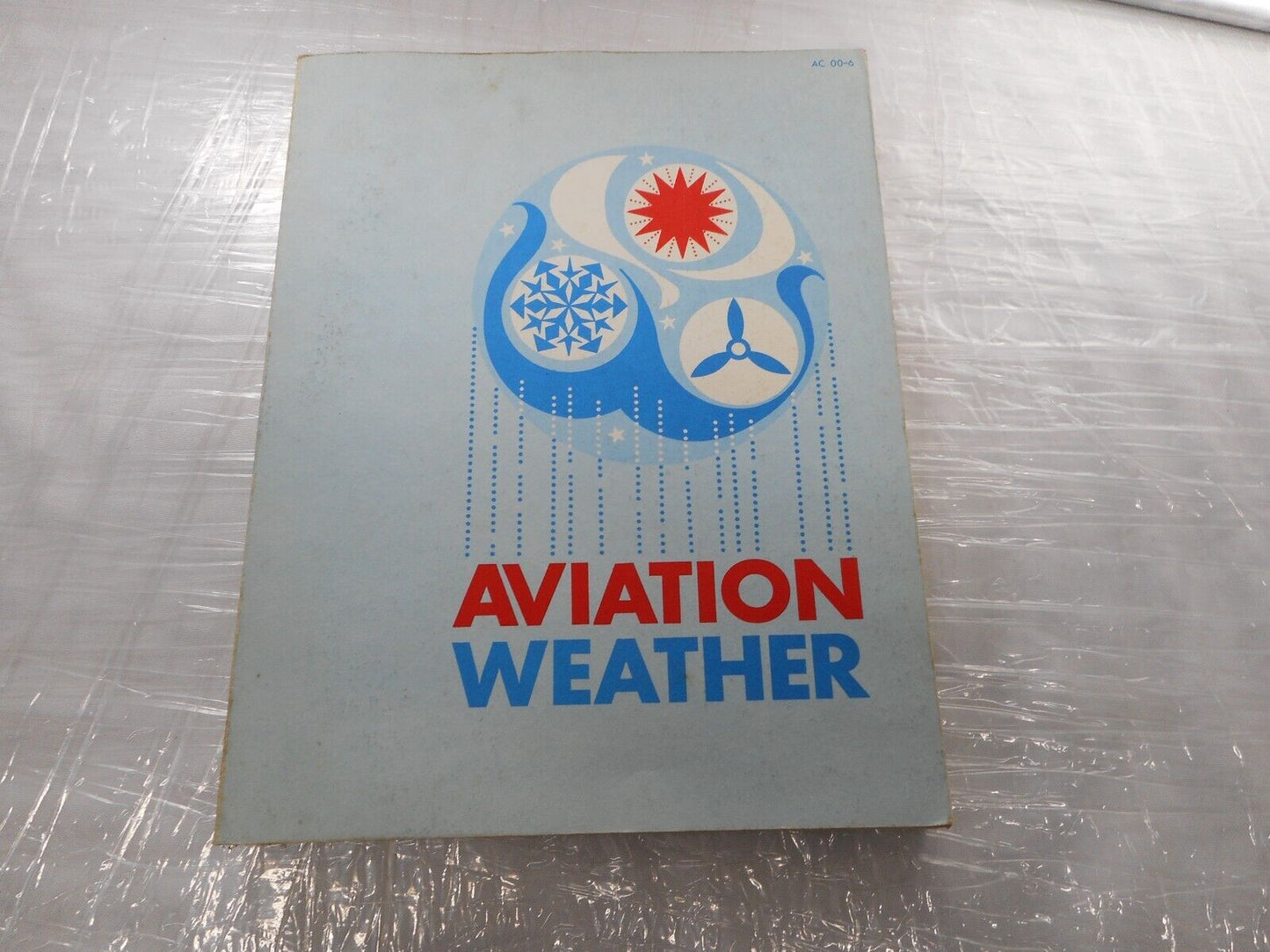 AVIATION WEATHER FOR PILOTS AND FLIGHT OPERATIONS PERSON, 1965, USED.299 PAGES.