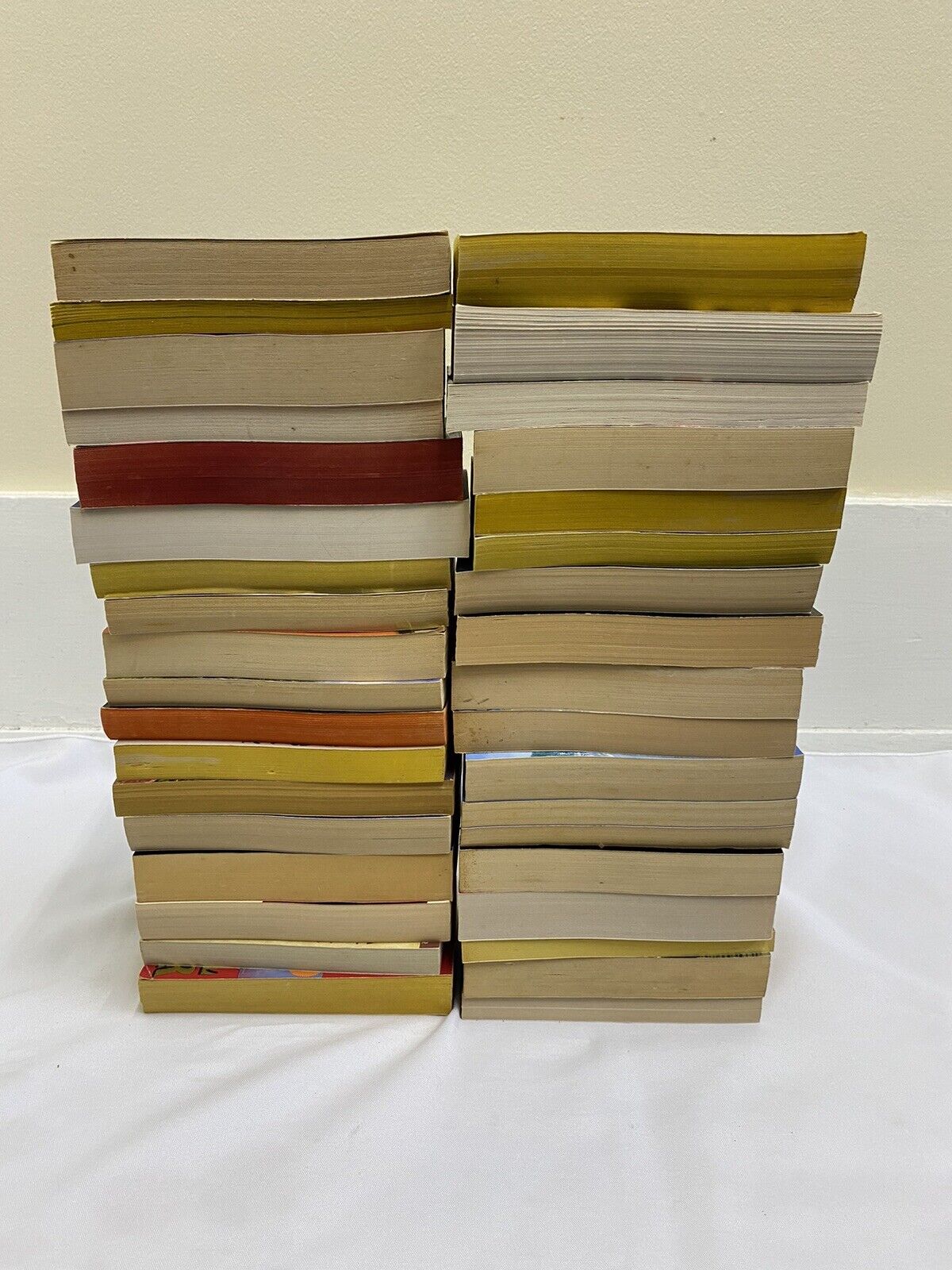 35 Fiction Paperback Book lot bundle Assortment-Sacred And Profane