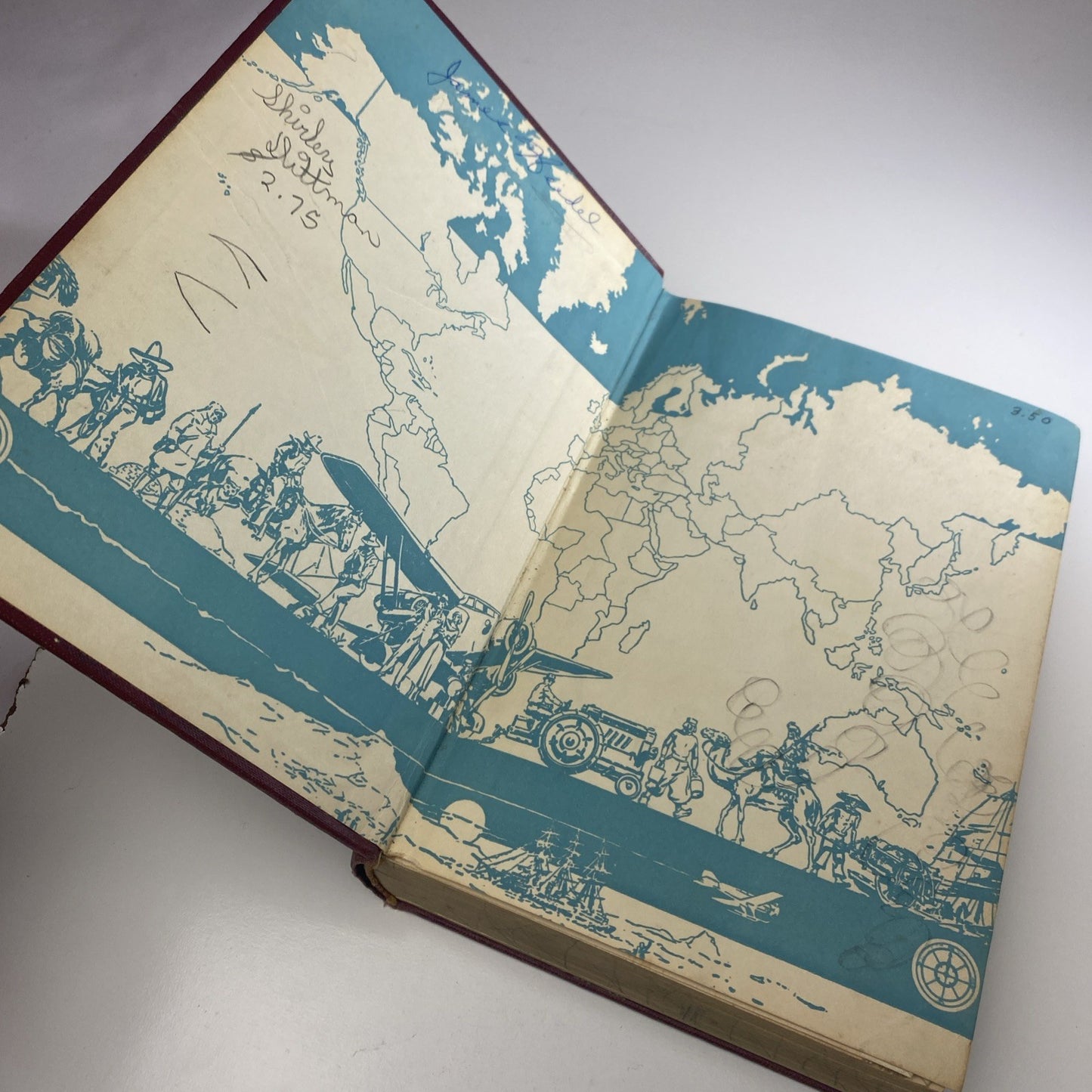 Antique Textbook 1950 National Governments and International Relations Magruder