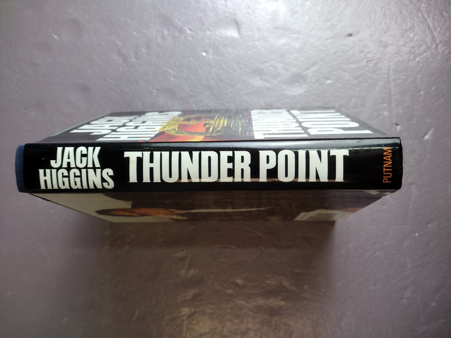 Thunder Point Jack Higgins 1993 First Edition WWII Thriller Putnam