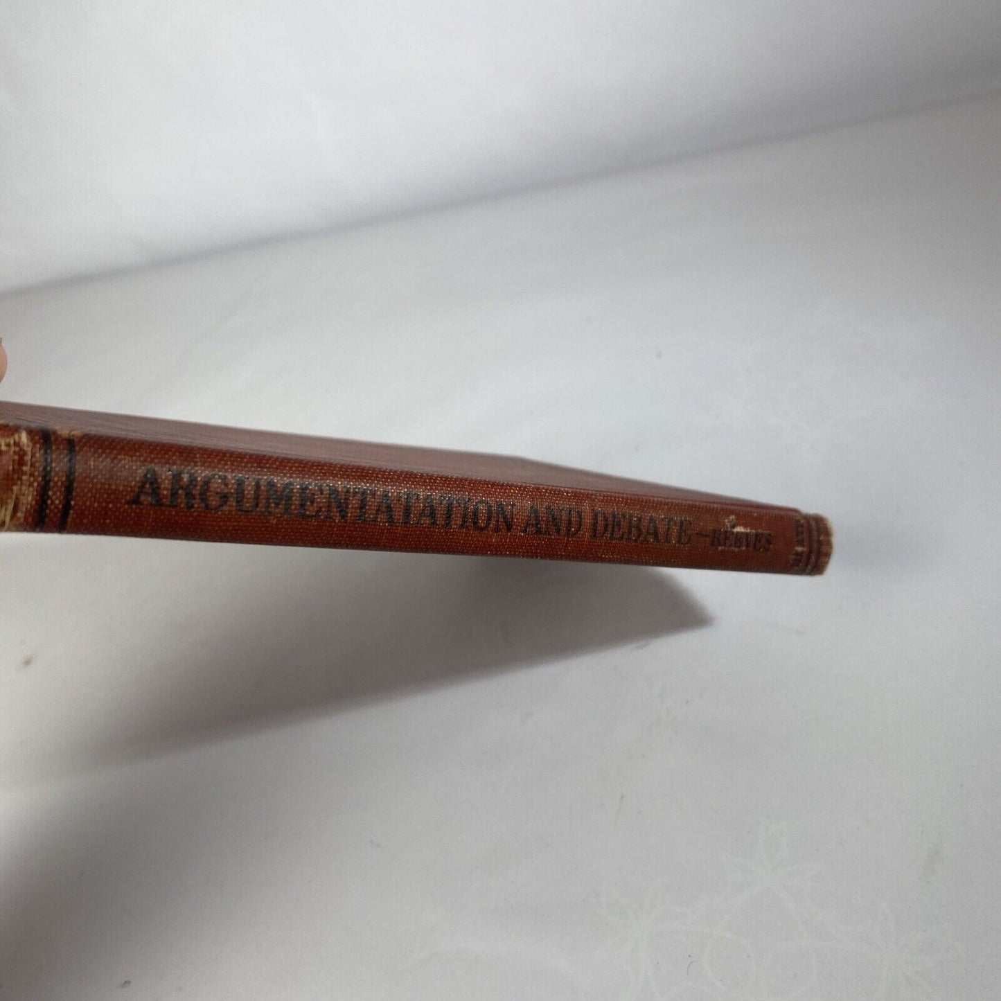 Argumentation And Debate By Walter Reeves 1920 Antique Detective Textbook Rare