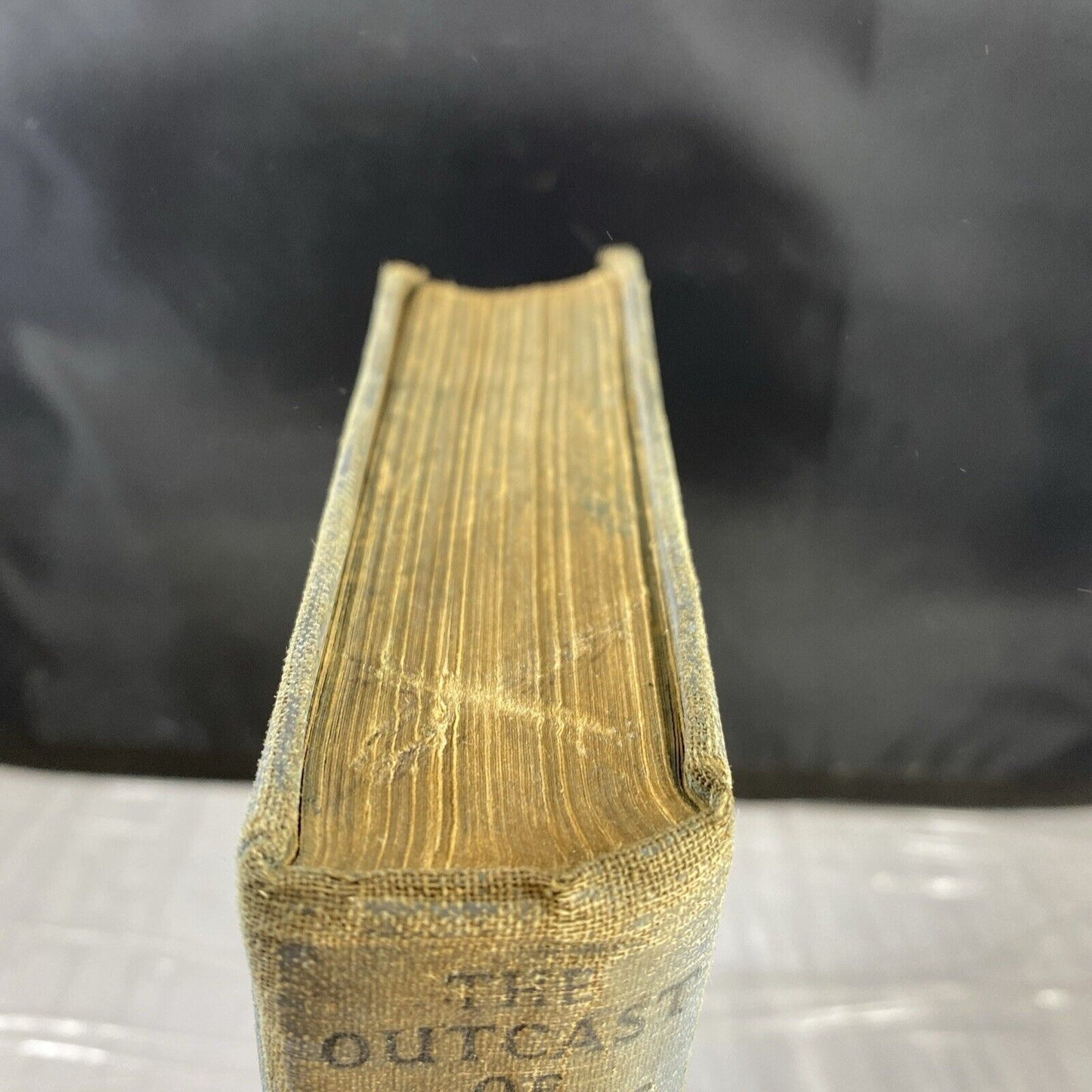 The Outcast Of Lazy S Eli Colter Vintage Antique Grosset Western Novel Blue Book