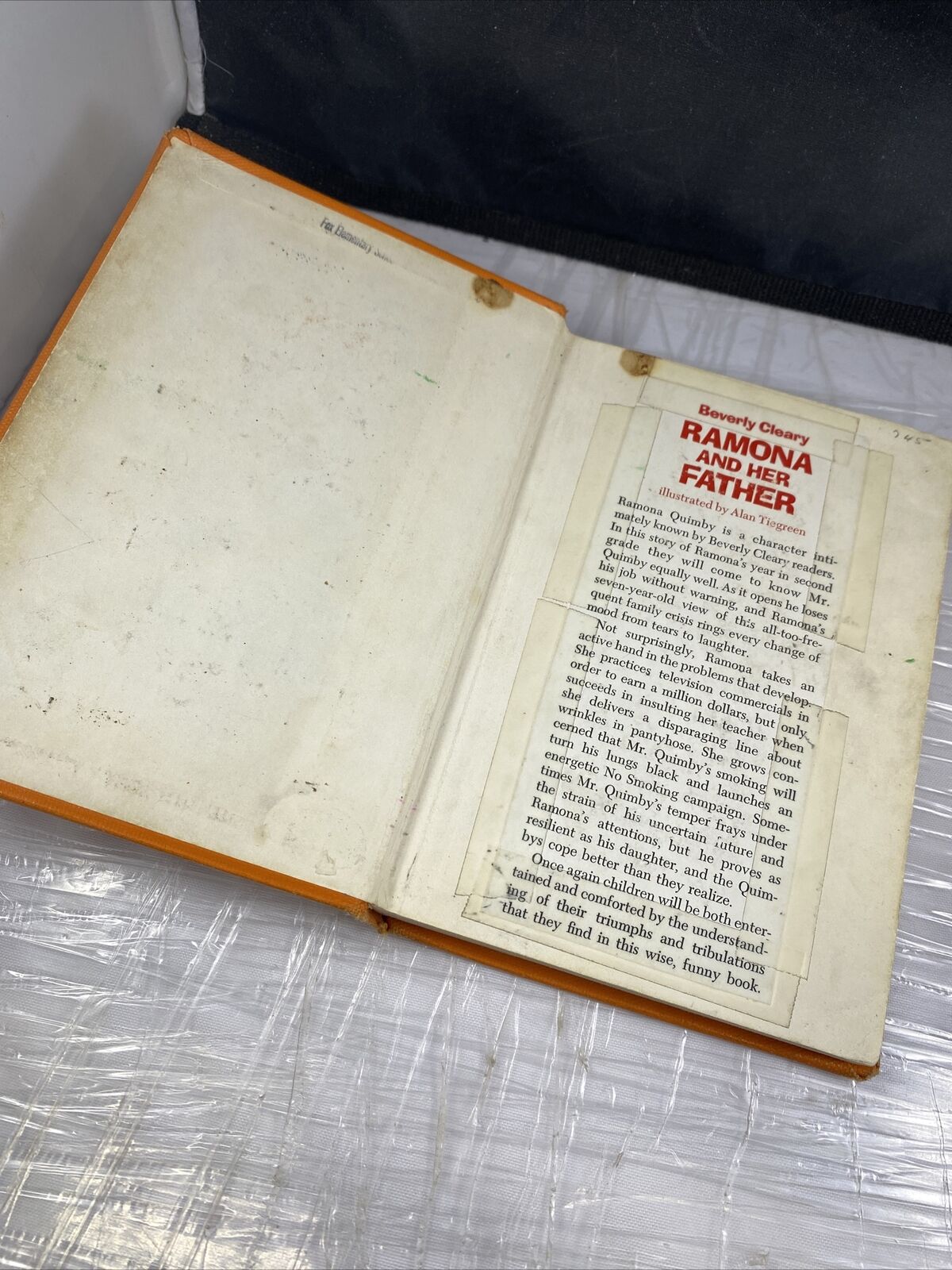 Ramona and Her Father - Library Binding By Cleary, Beverly GOOD Library Binding