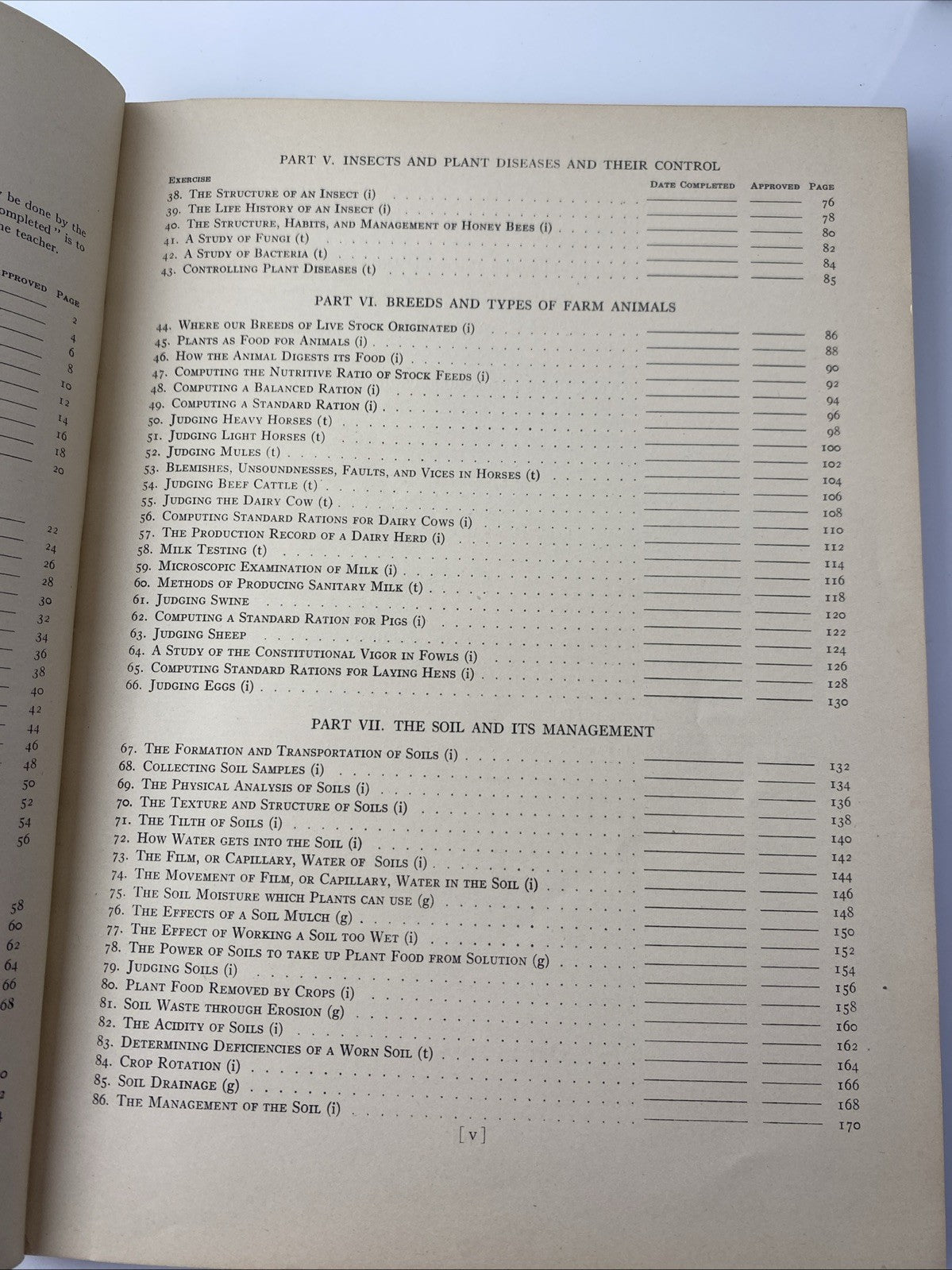 Agricultural Laboratory Exercises Home Projects- Waters / Elliff- 1920s textbook