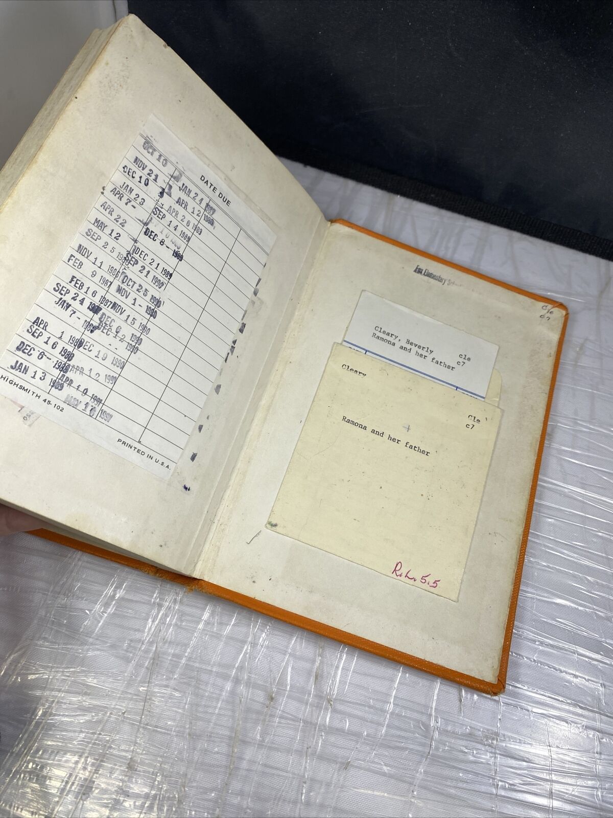 Ramona and Her Father - Library Binding By Cleary, Beverly GOOD Library Binding