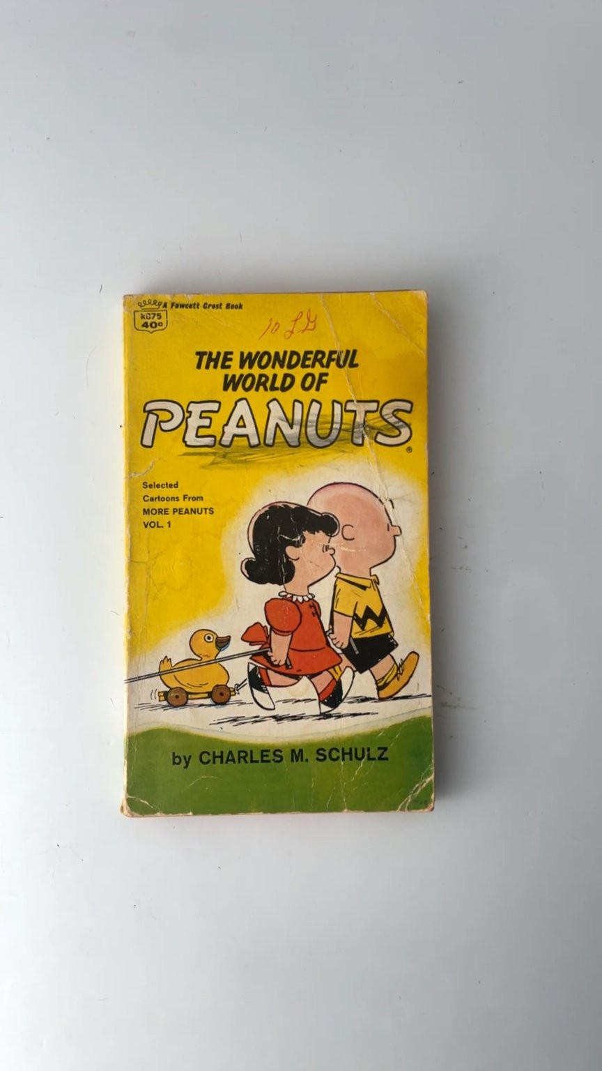 The Wonderful World of Peanuts by Charles M. Schulz 1967 Illustrated