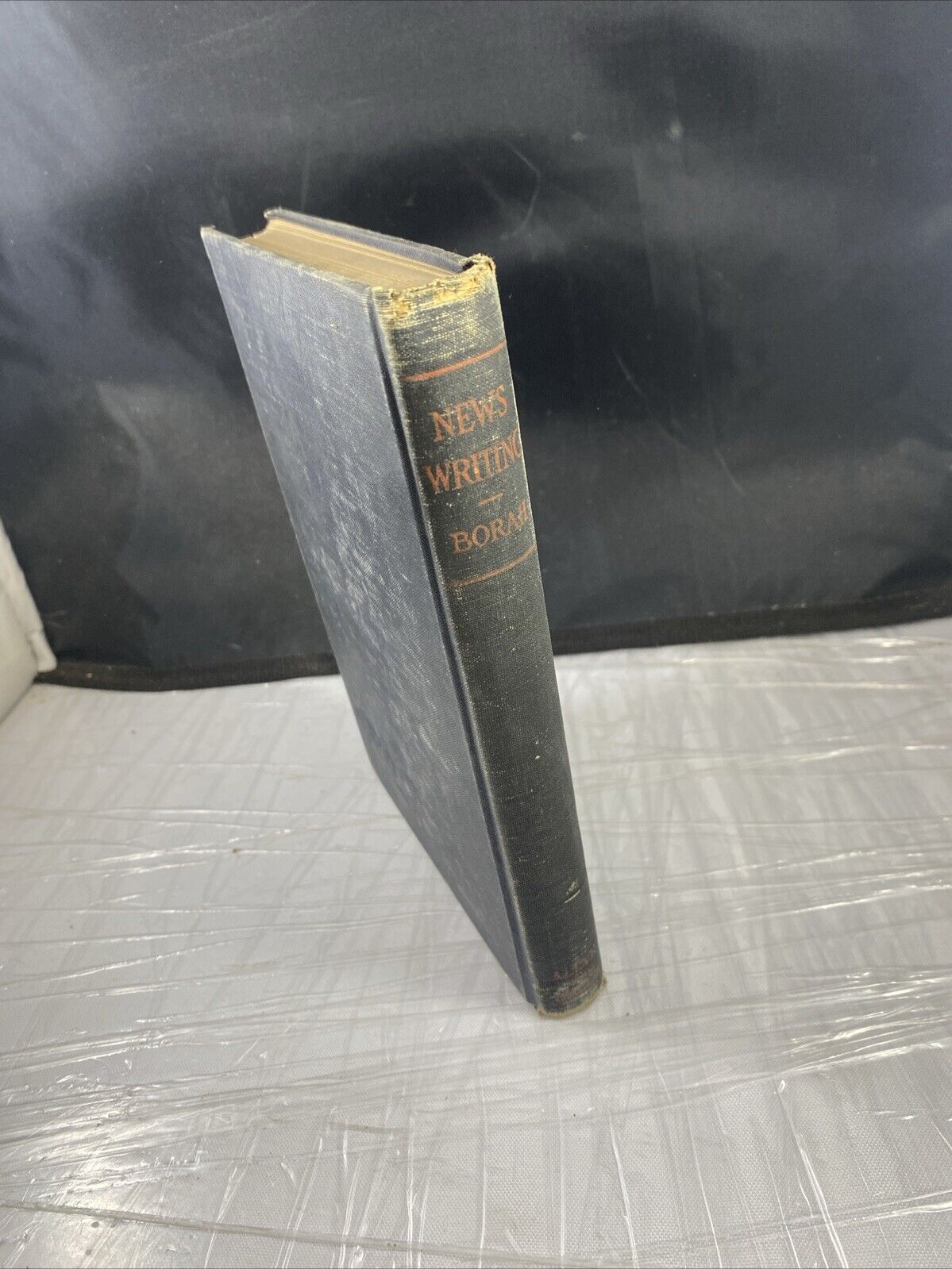 News Writing For High Schools by Leo Borah 1925 Hardcover Antique Text Book
