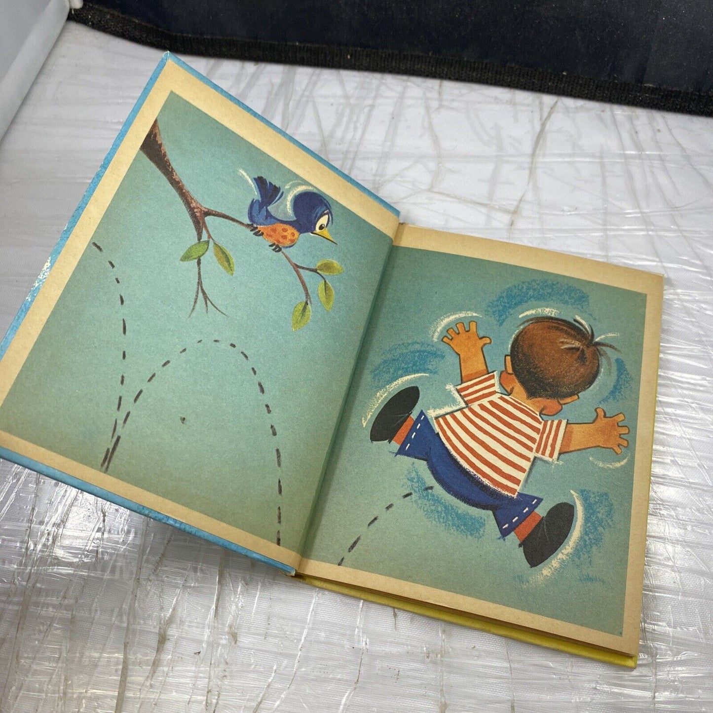 Jumping Jack: Rand McNally Junior Elf Book - 1962 Vintage Rare Kids Book 60s