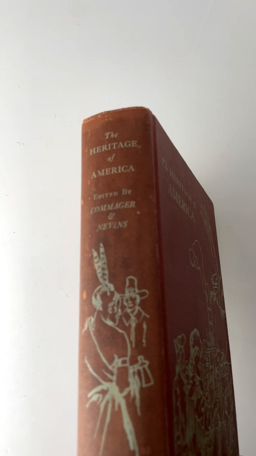 The Heritage of America Henry Steele Commager Revised Edition 1949 Illustrated