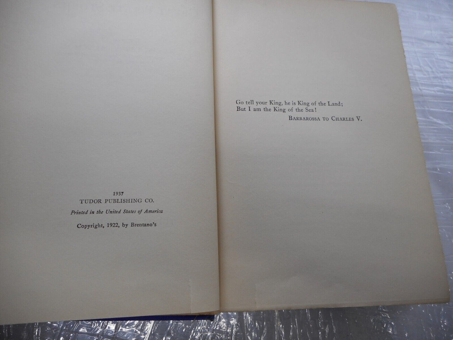 Great Pirate Stories edited by Joseph Lewis French 1922 HC Barbossa Story