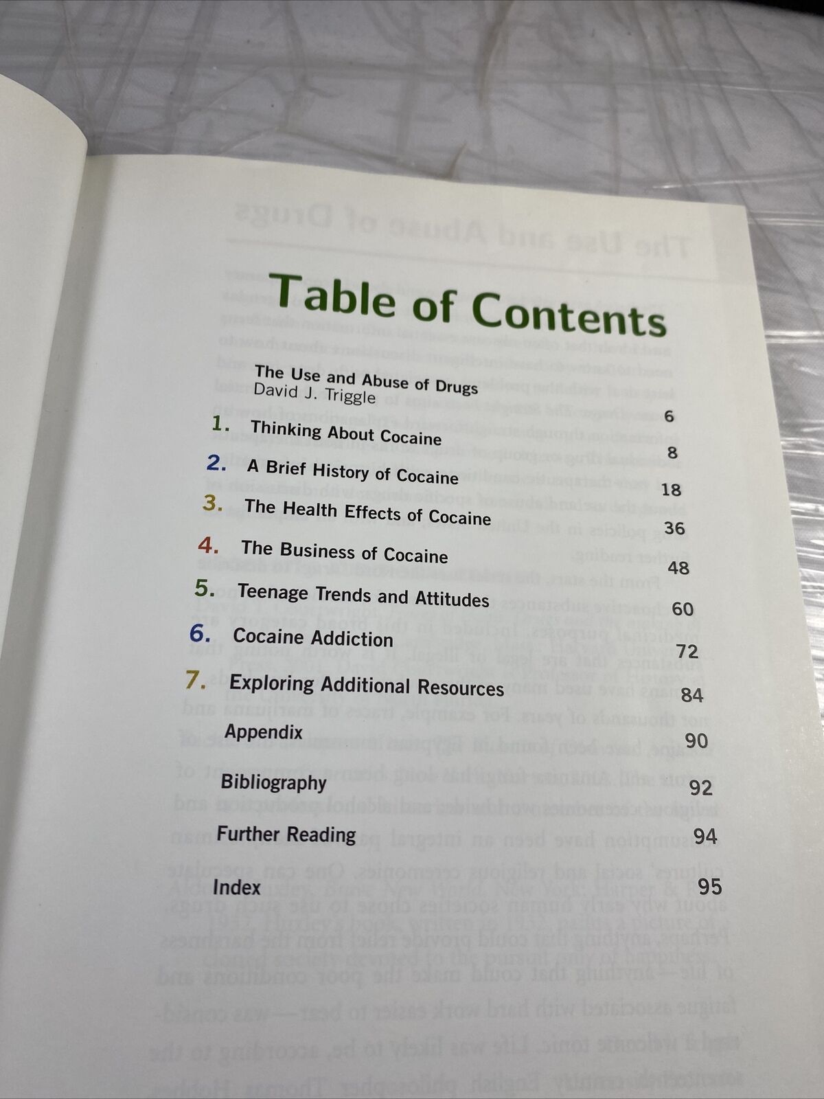Cocaine Hardcover Heather Lehr Wagner Vintage Drug Education Ex Libris Book