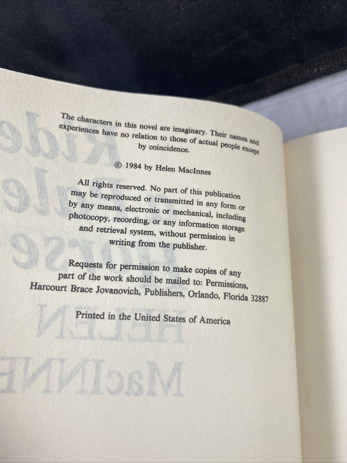 Ride a Pale Horse - Hardcover By MacInnes, Helen - VERY GOOD VINTAGE