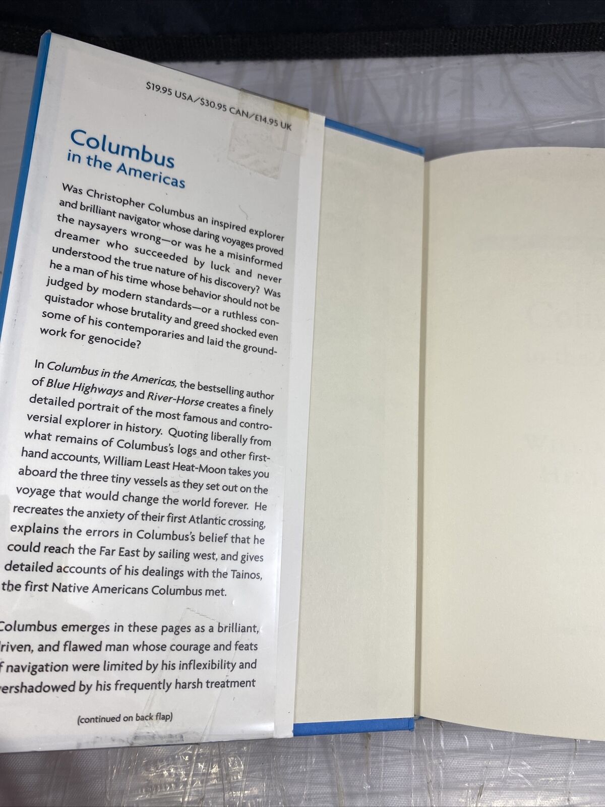 Columbus in the Americas by Heat Moon, William Least Ex Library Us History