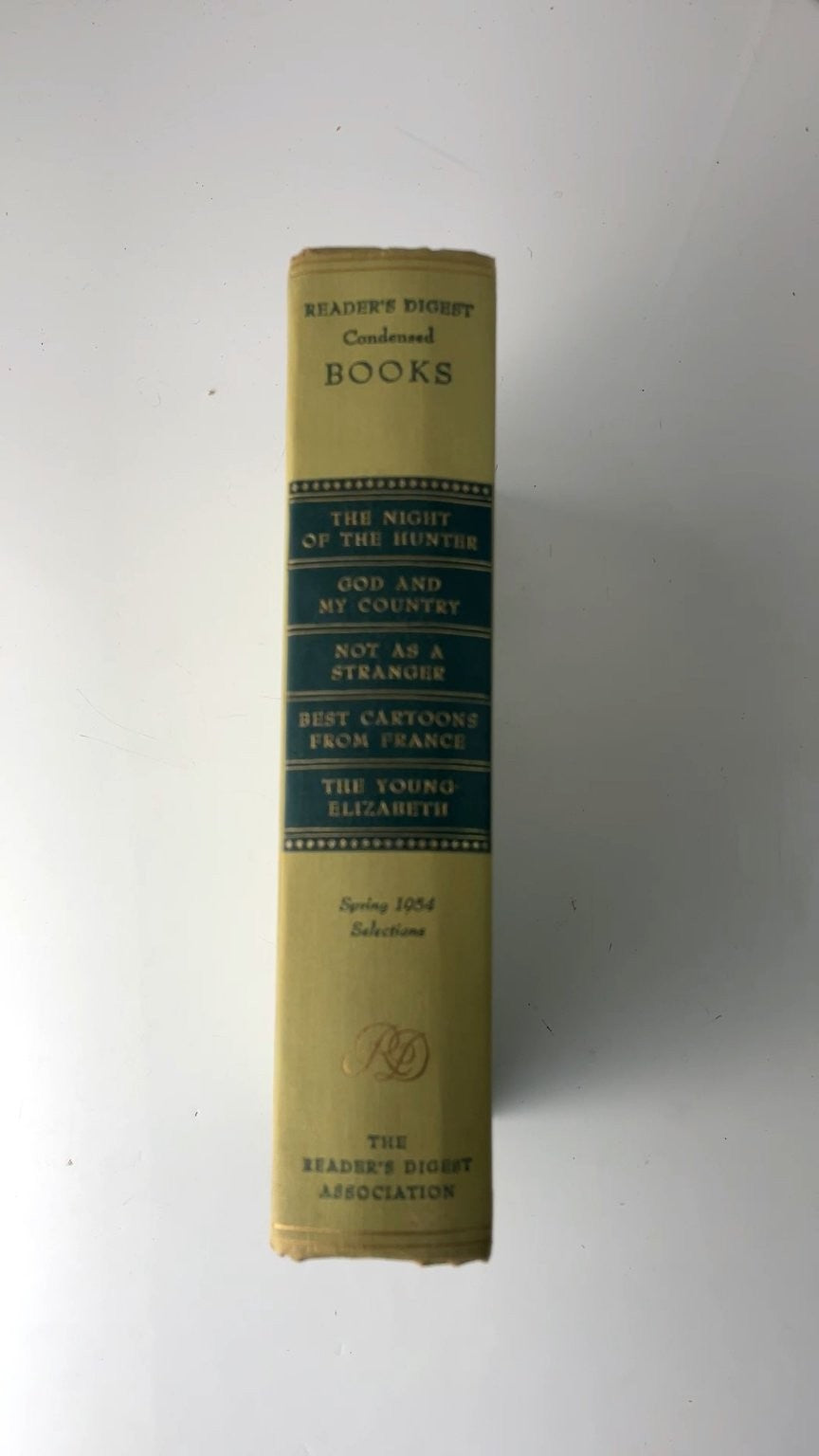 Reader's Digest Condensed Books Spring 1954 Volume 17 First Edition