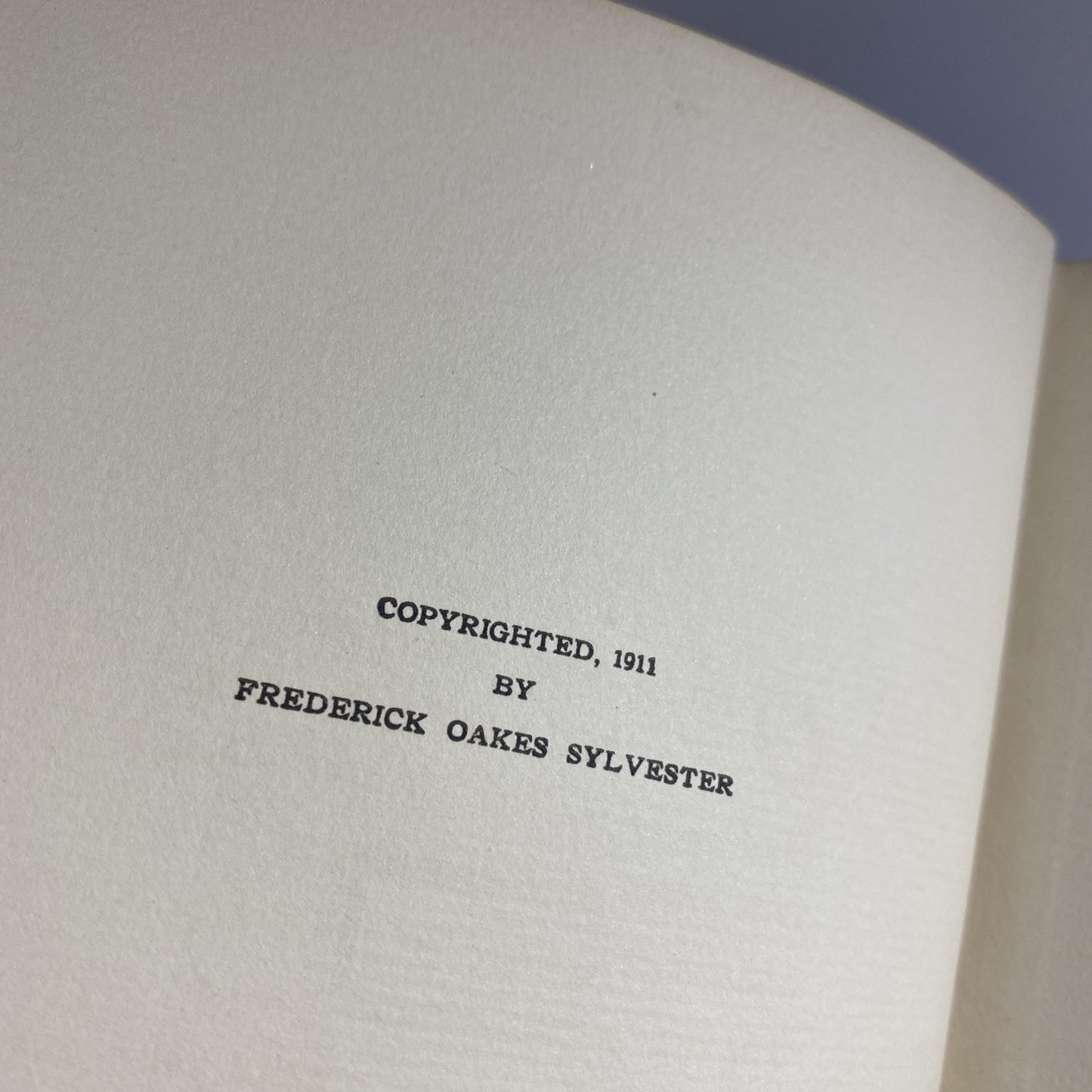 Rare Poetry Book W/ Photos THE GREAT RIVER: FREDERICK OAKES SYLVESTER- 1st Print