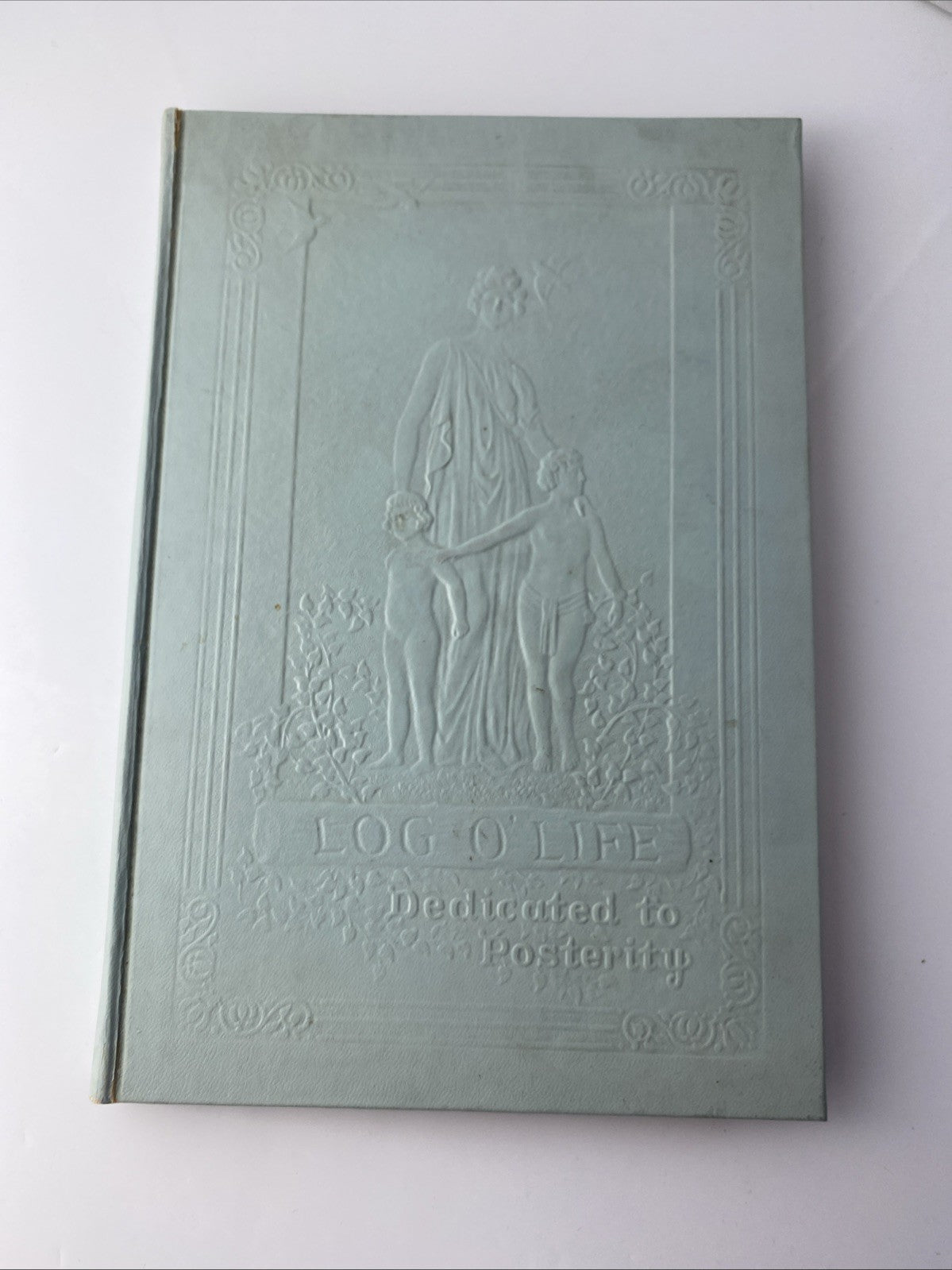 Log Of Life Dedicated To Posterity: Baby Book To Famous Artist Richard Schlecht