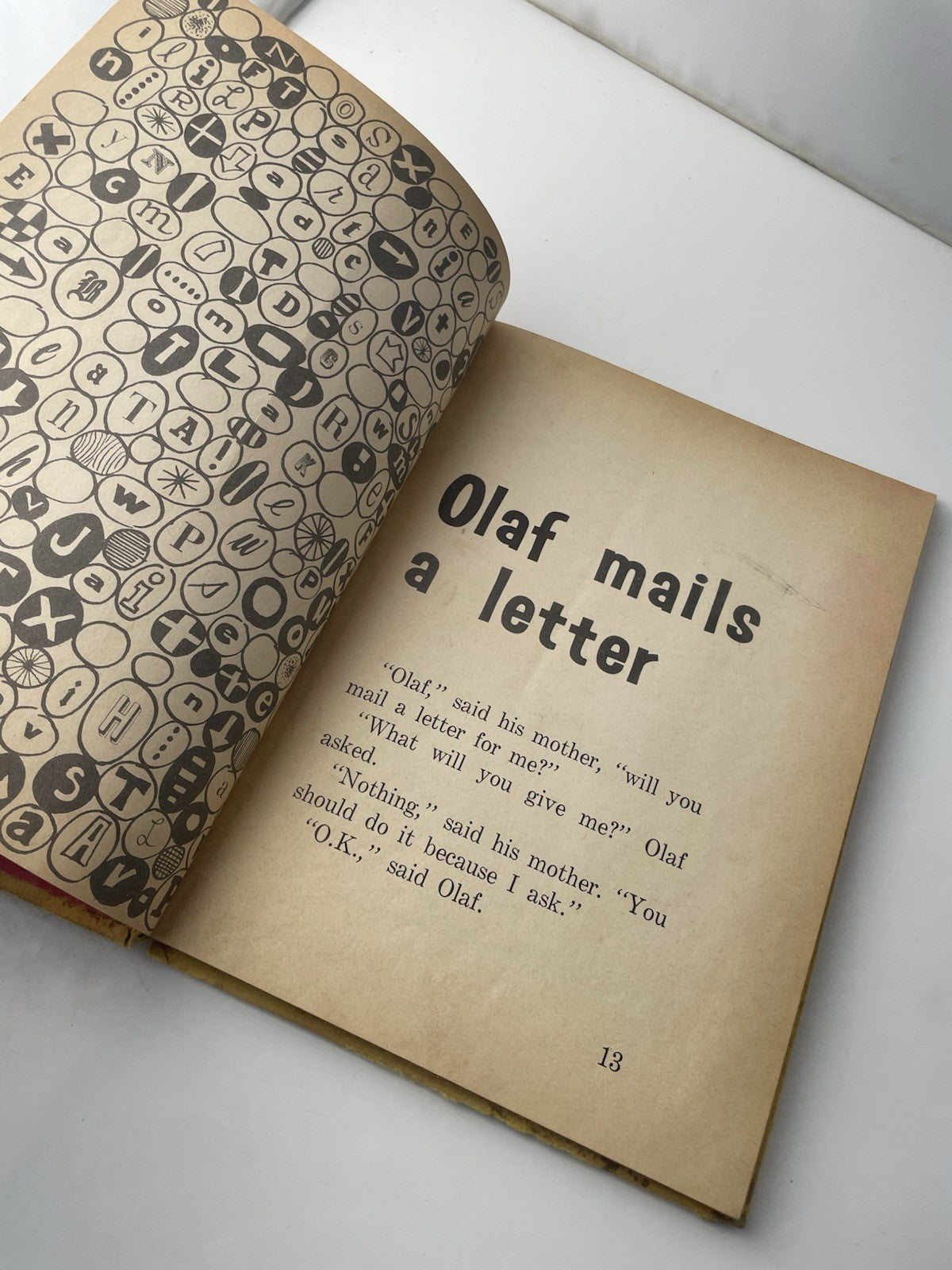 Olaf Reads︱Joan Lexau︱Harvey Weiss︱Hardback︱Vintage︱1961