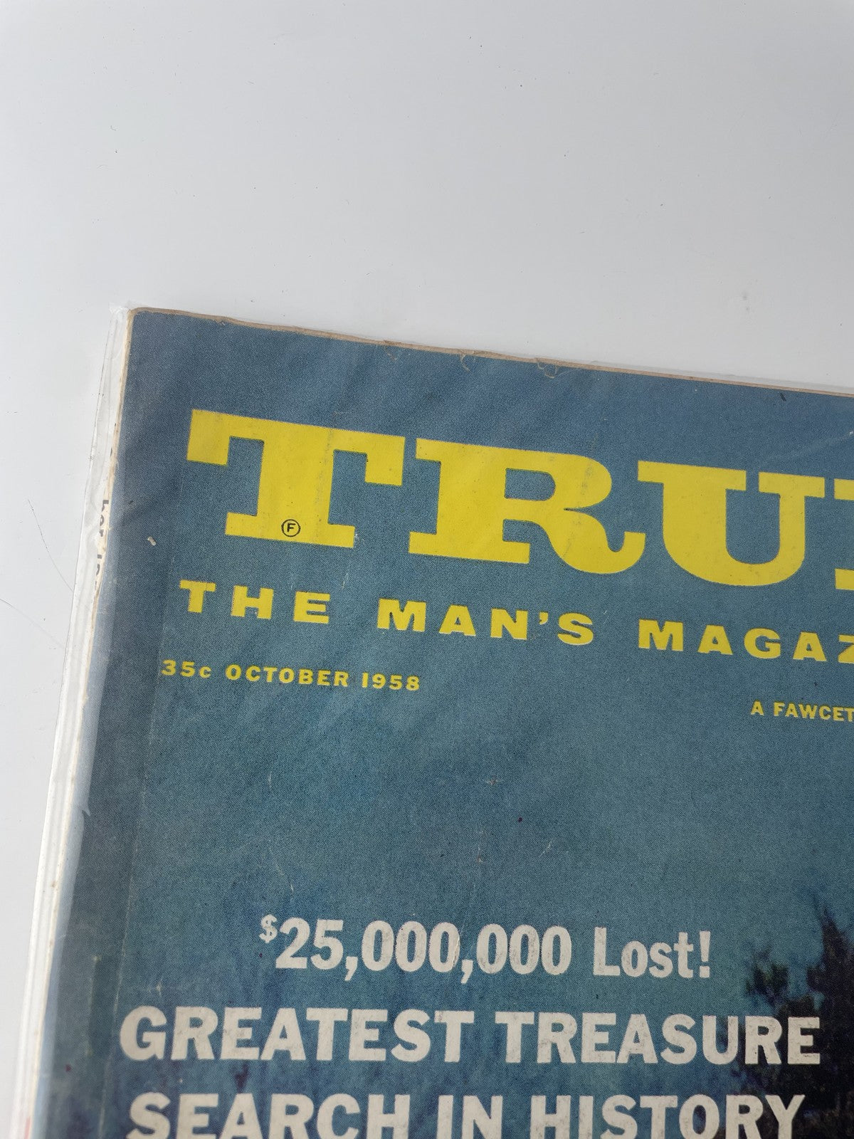 Vintage 1958 True The Man's Magazine October Greatest Treasure Bonus Hunting