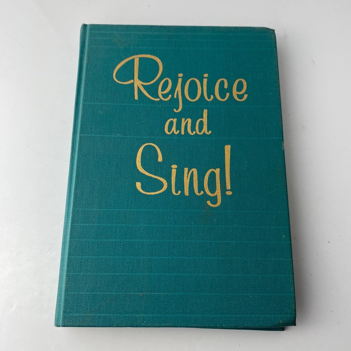 Vintage christian book Rejoice and Sing! Hymnal R.W. Stringfield 1958 Lillen