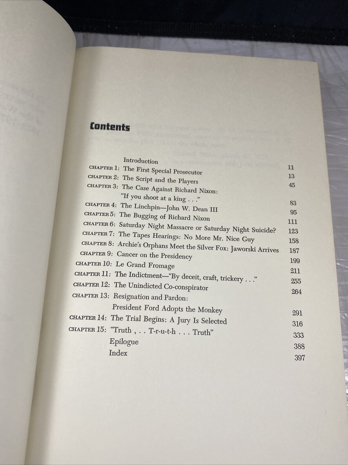 Stonewall, the Real Story of Watergate Vintage 70s Political Politics History