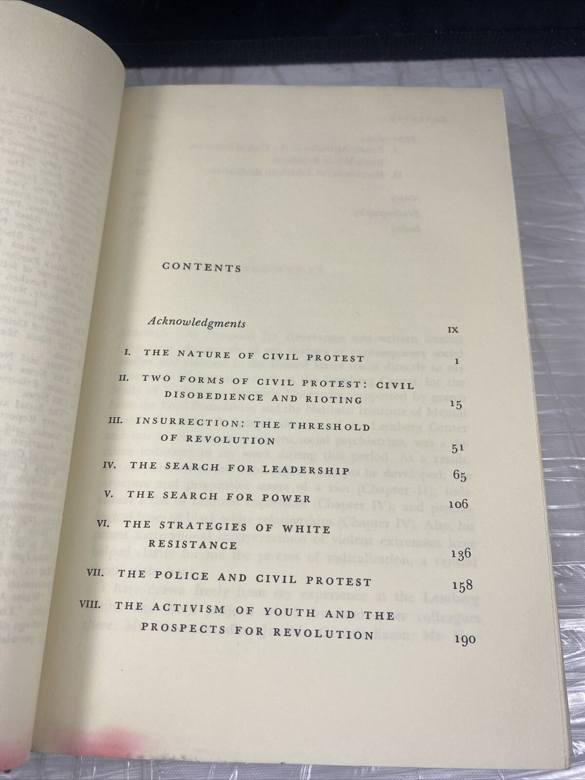 Ralph W. Conant THE PROSPECTS FOR REVOLUTION 1st Edition Ex. Library