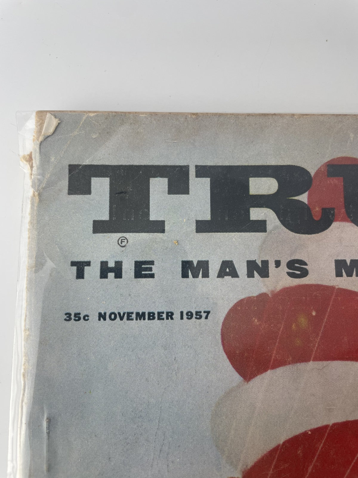 Vintage 1957 True The Man's Magazine November Sky Diving Cars Marlboro Man Ads
