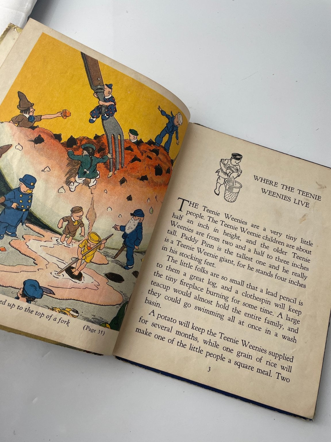 Adventures of the Teenie Weenies Wm. Donahey Junior Edition Rand McNally