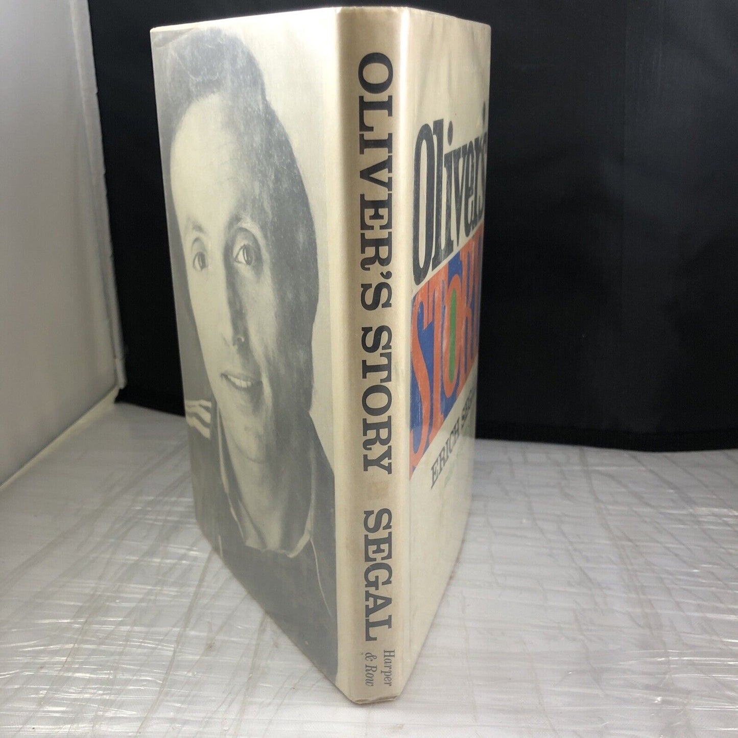 1977 Hardcover OLIVER'S STORY Sequel to Love Story Erich Segal Book Club Edition